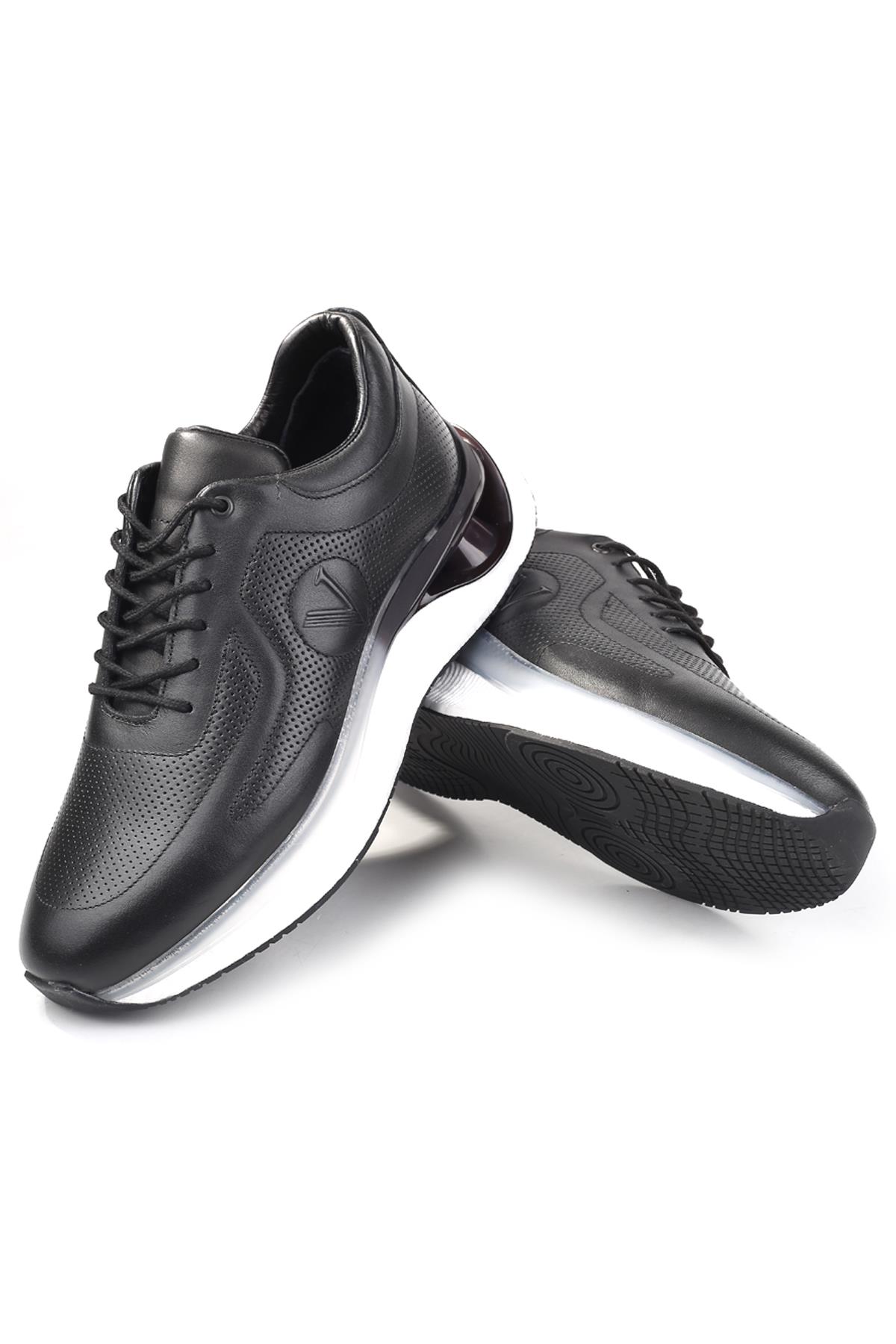 4964 Eva Taban Günlük Erkek Deri Ayakkabı - Görsel 7