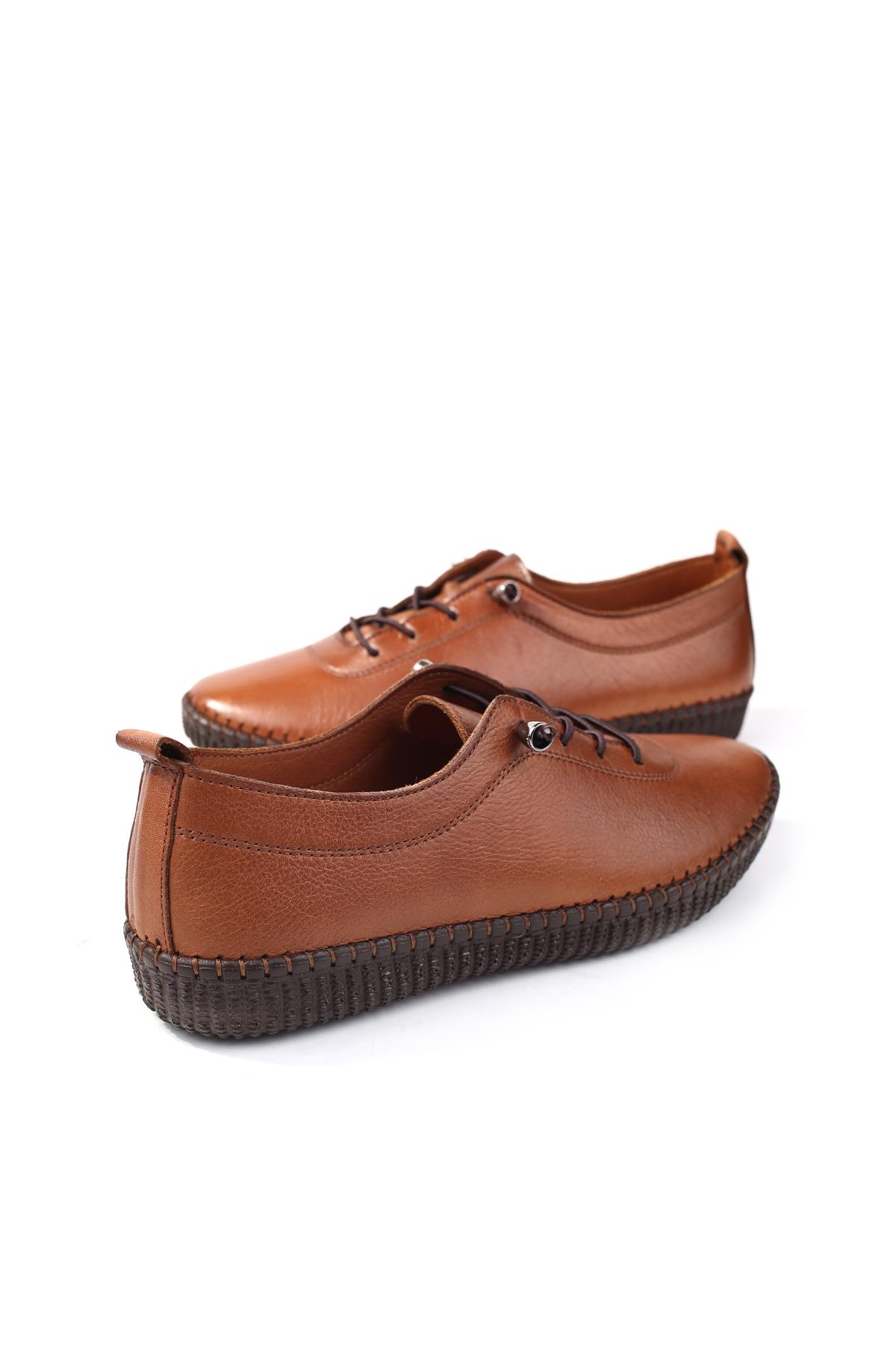 7230 Kadın Günlük Hakiki Deri Ortopedik Ayakkabı - Görsel 6