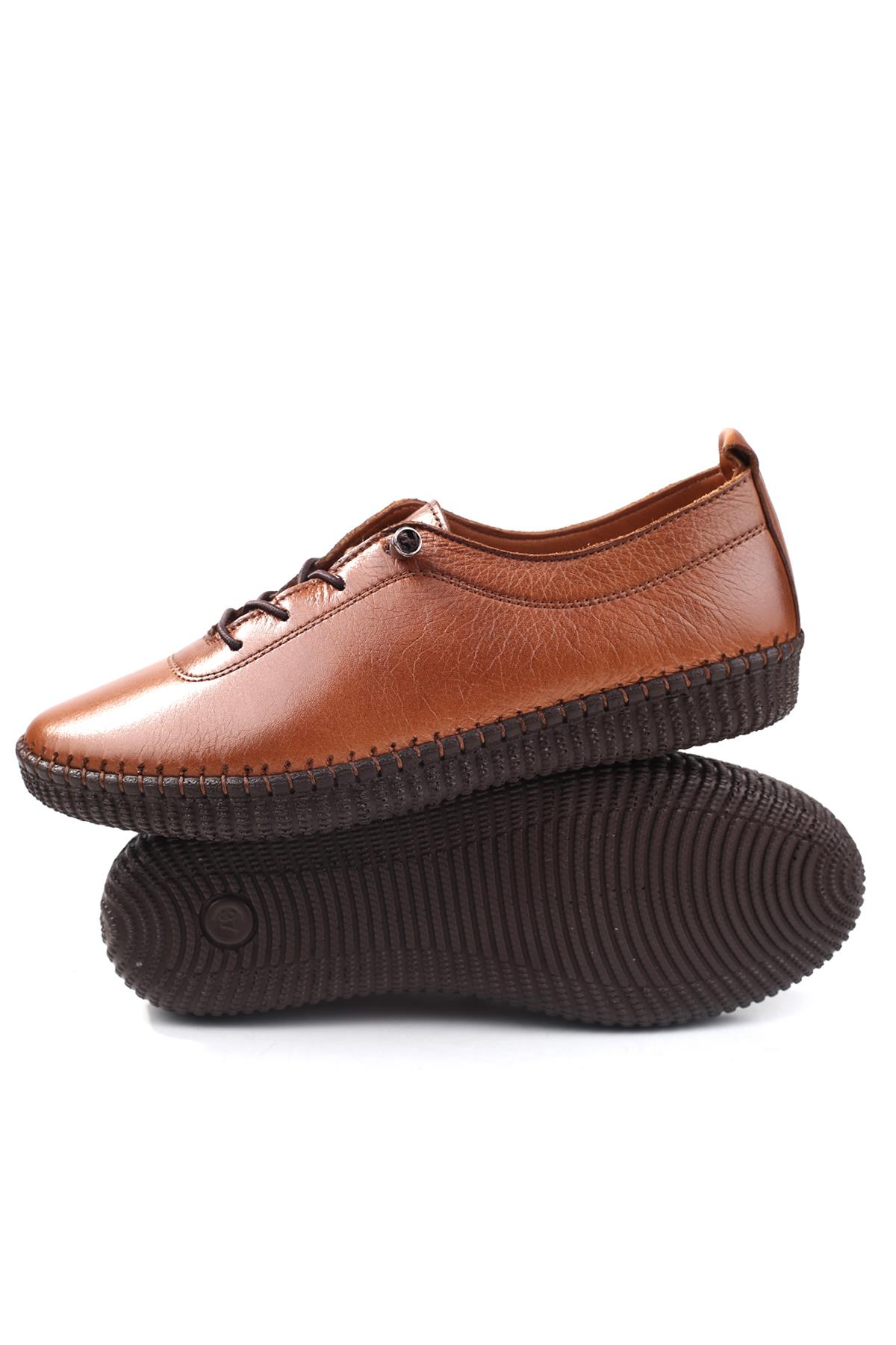 7230 Kadın Günlük Hakiki Deri Ortopedik Ayakkabı - Görsel 7