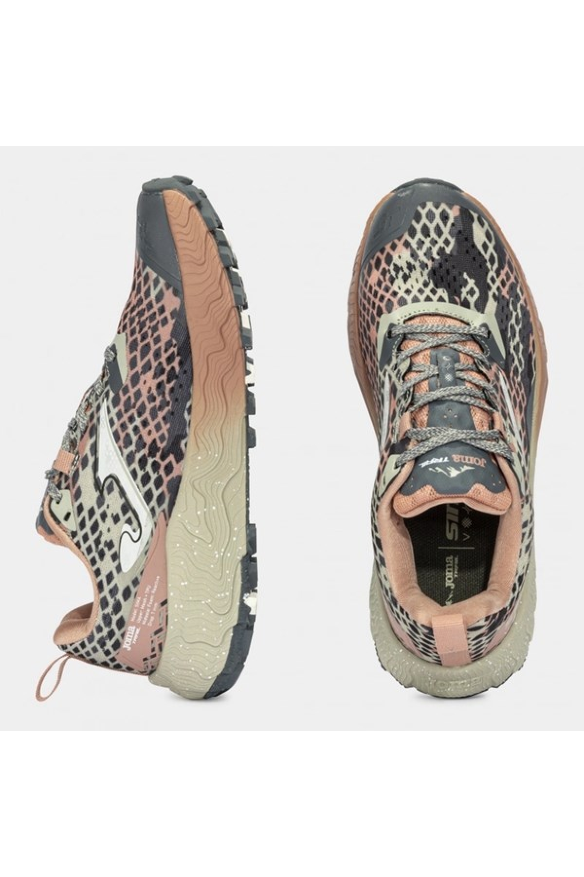 Sima Trail Trekking Yürüyüş ve Koşu Ayakkabısı Unisex Spor ayakkabı - Görsel 5