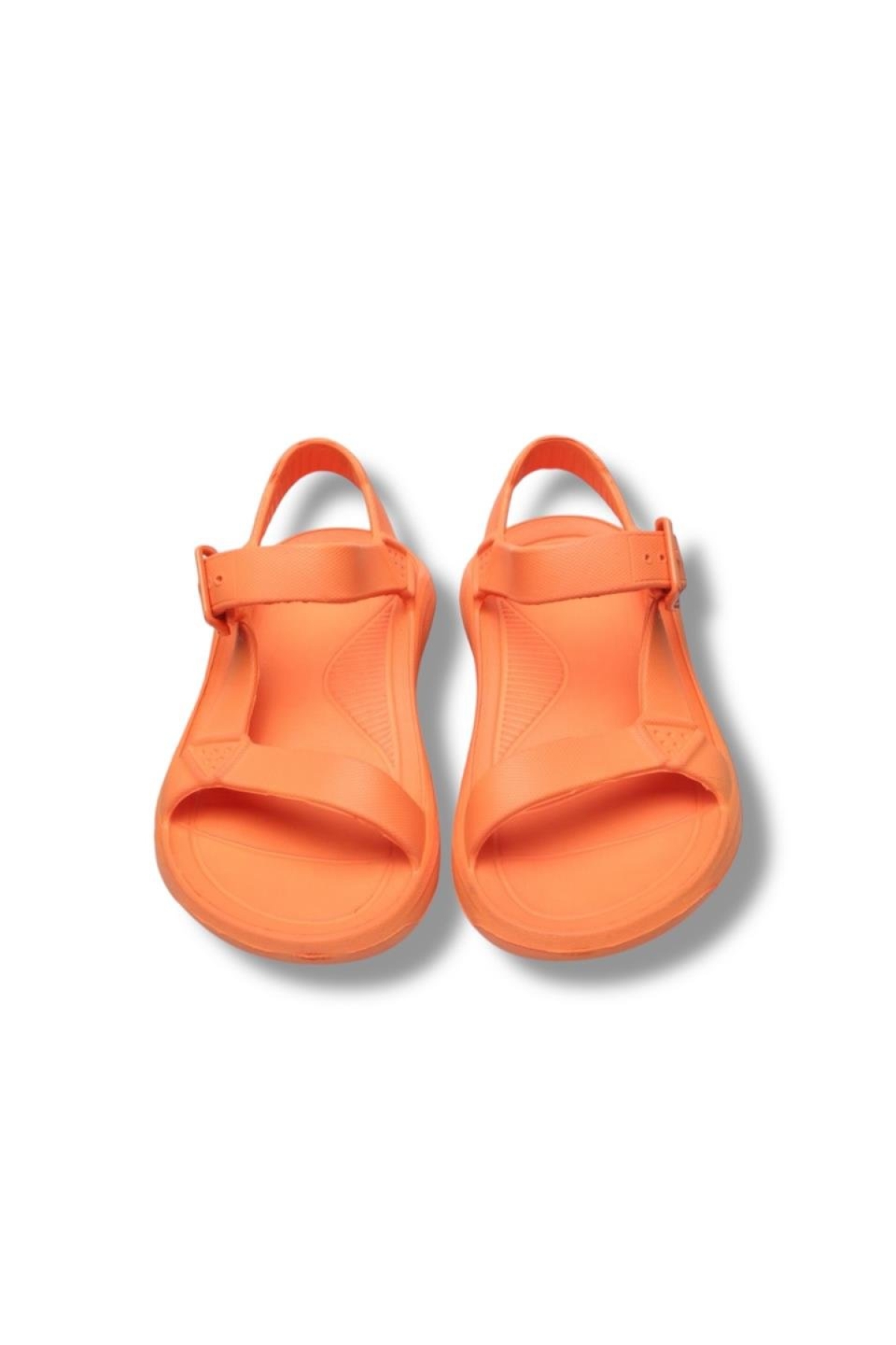 Kolay Giyilebilir Rahat Eva Çocuk Sandalet TURUNCU - Görsel 5