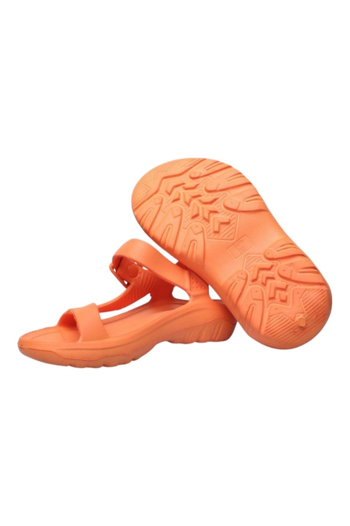 Kolay Giyilebilir Rahat Eva Çocuk Sandalet TURUNCU - Görsel 6