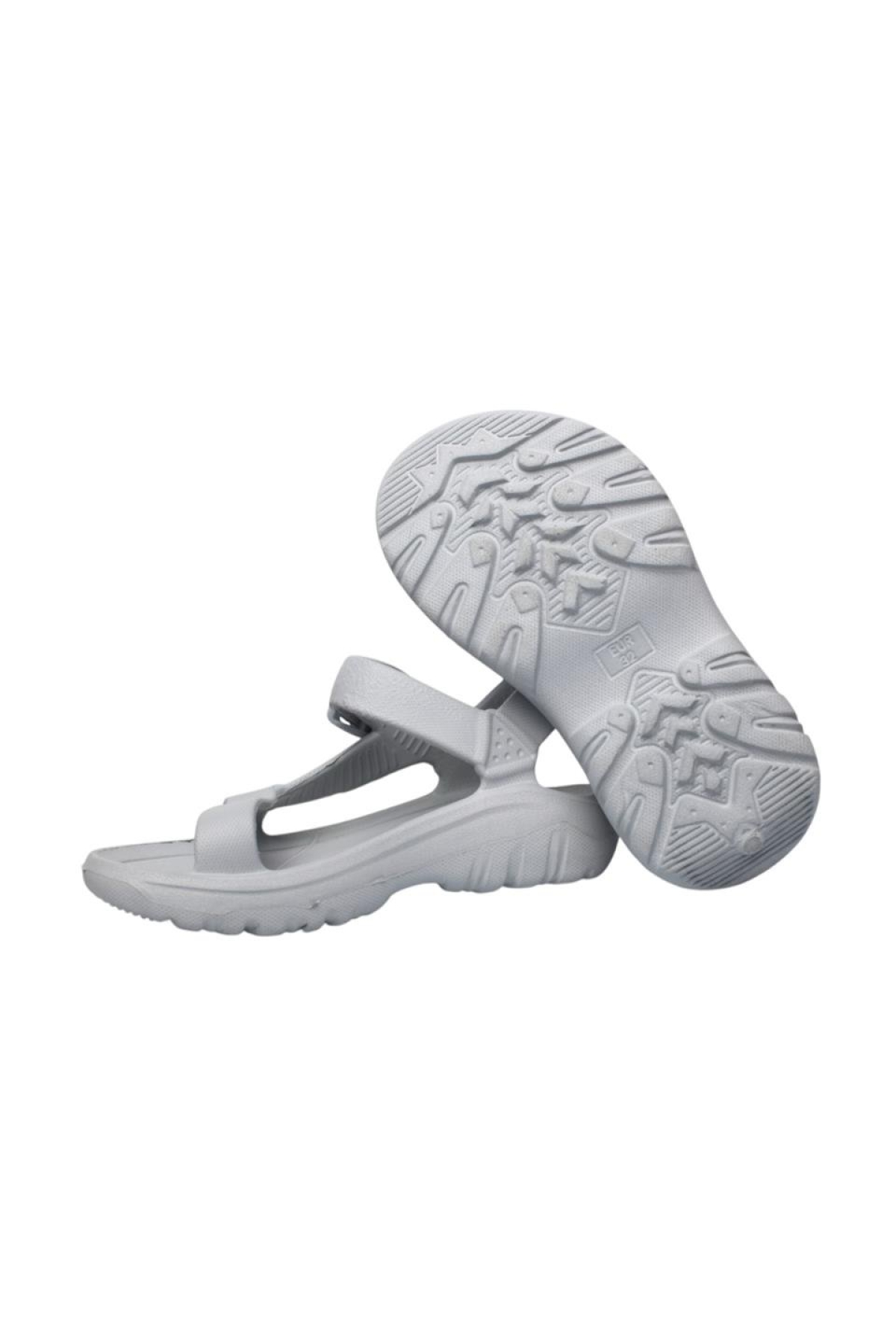 Kolay Giyilebilir Rahat Eva Çocuk Sandalet GRI - Görsel 6