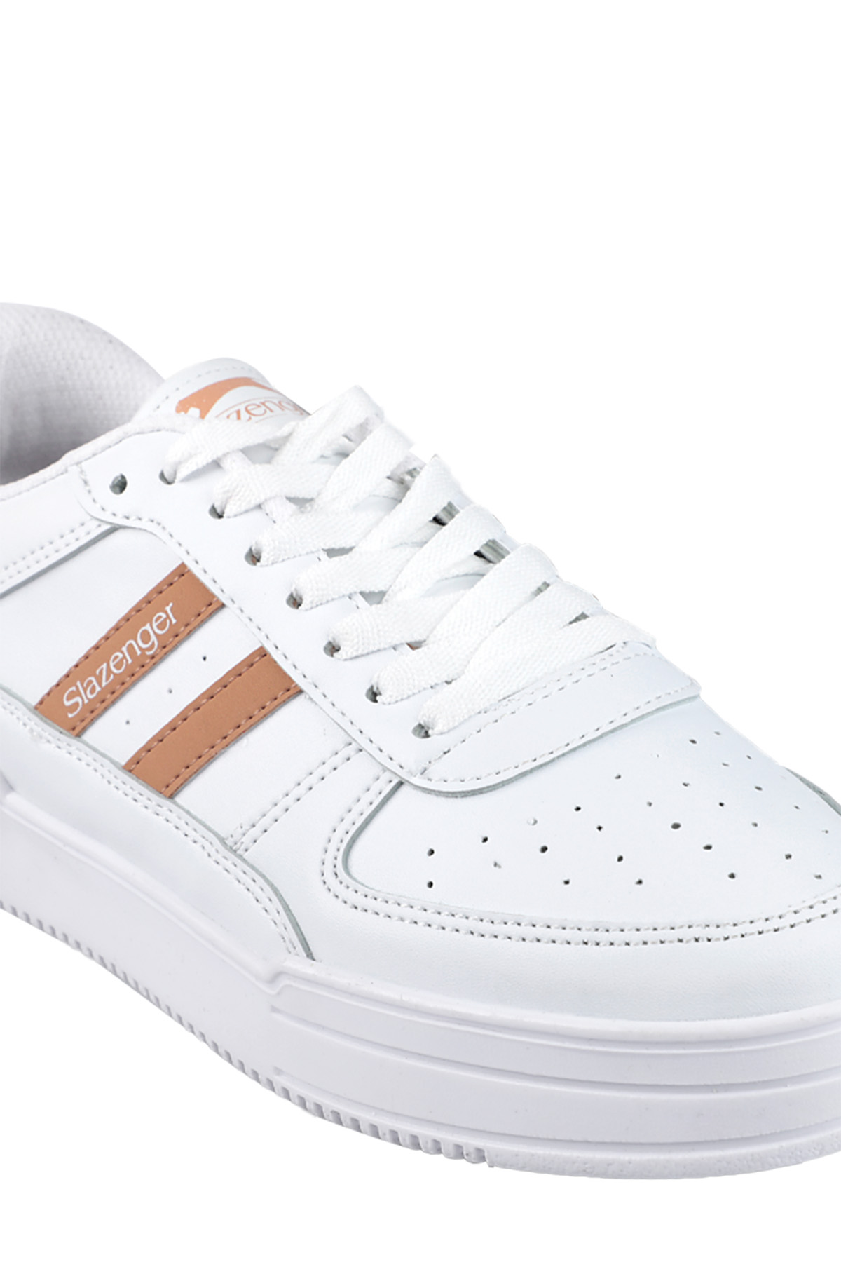 CAMP IN Kadın Sneaker Ayakkabı Beyaz / Somon - Görsel 5