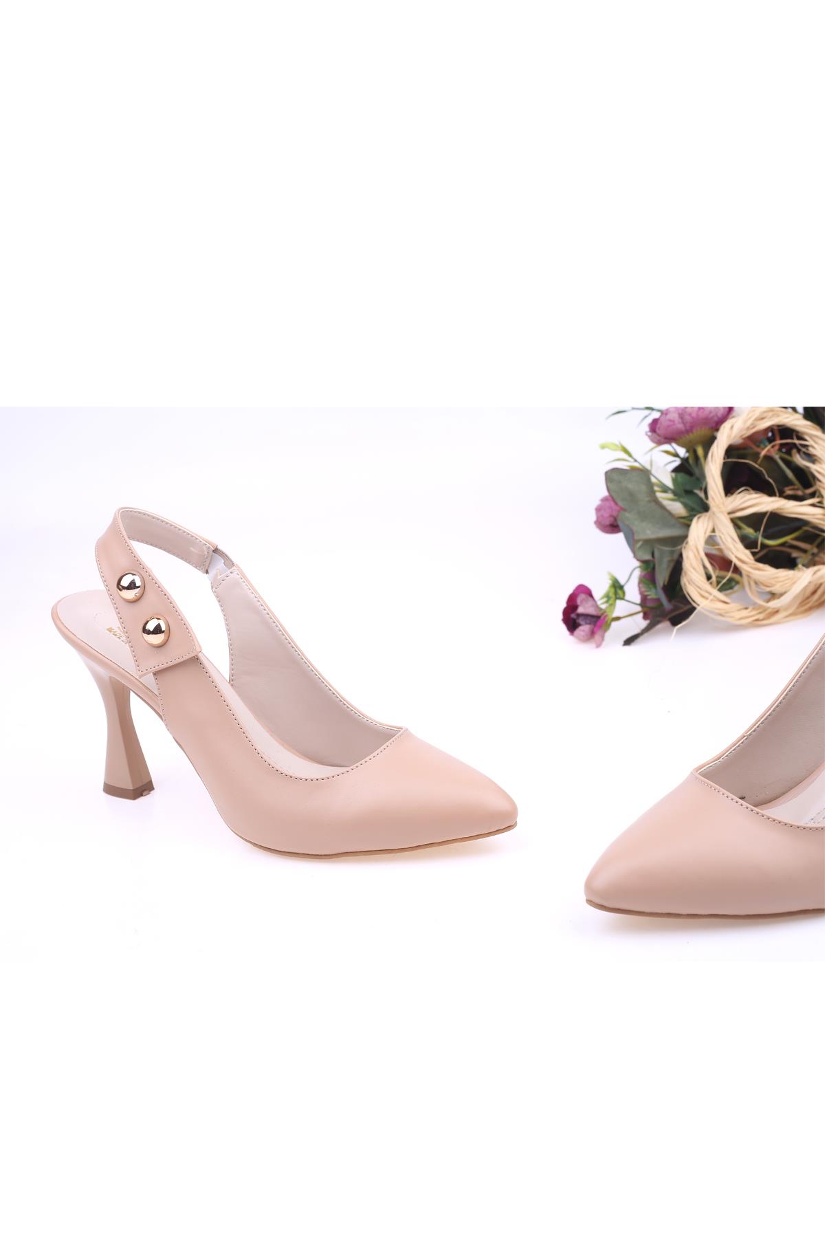 340 Kadın 8 cm Topuk Stiletto Ayakkabı - Görsel 3