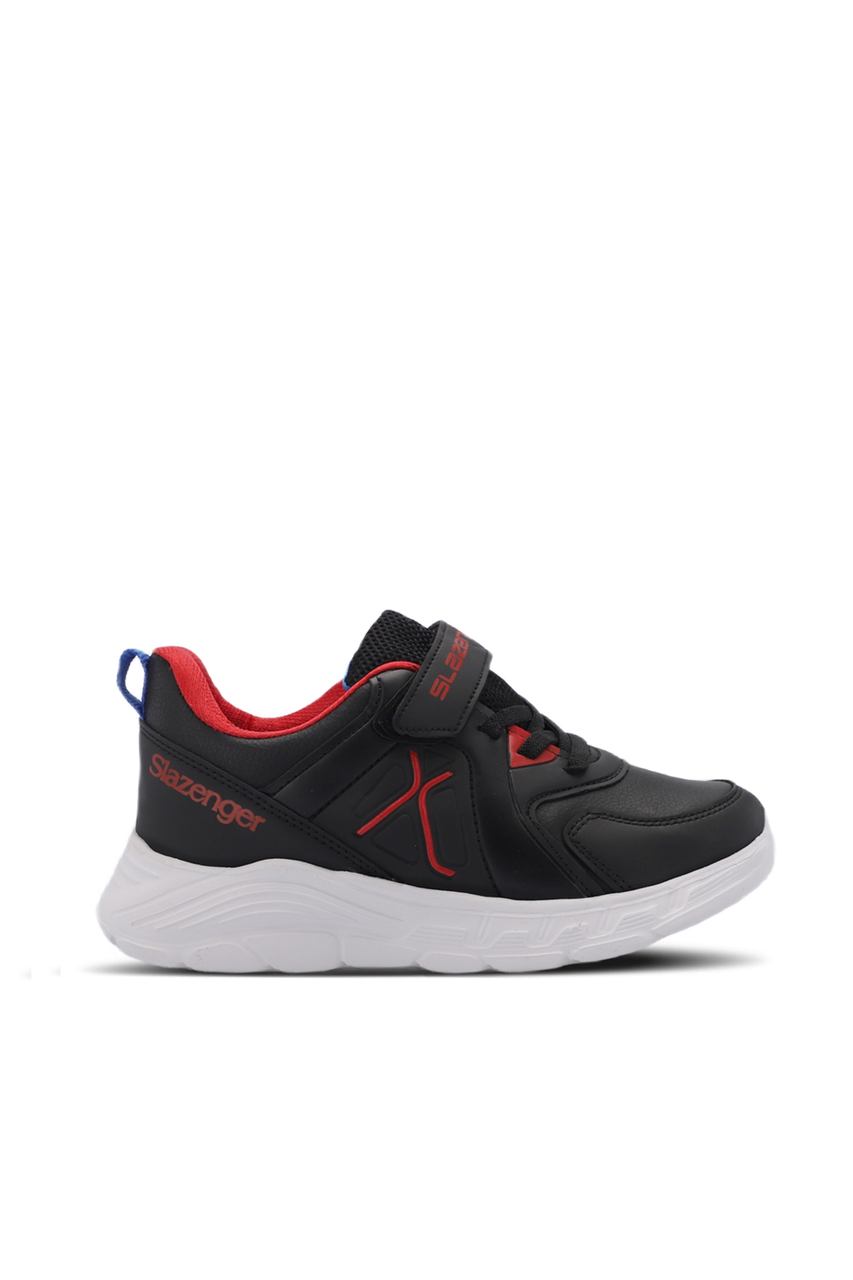 VACATION I Unisex Çocuk Sneaker Ayakkabı Siyah / Kırmızı - Görsel 2