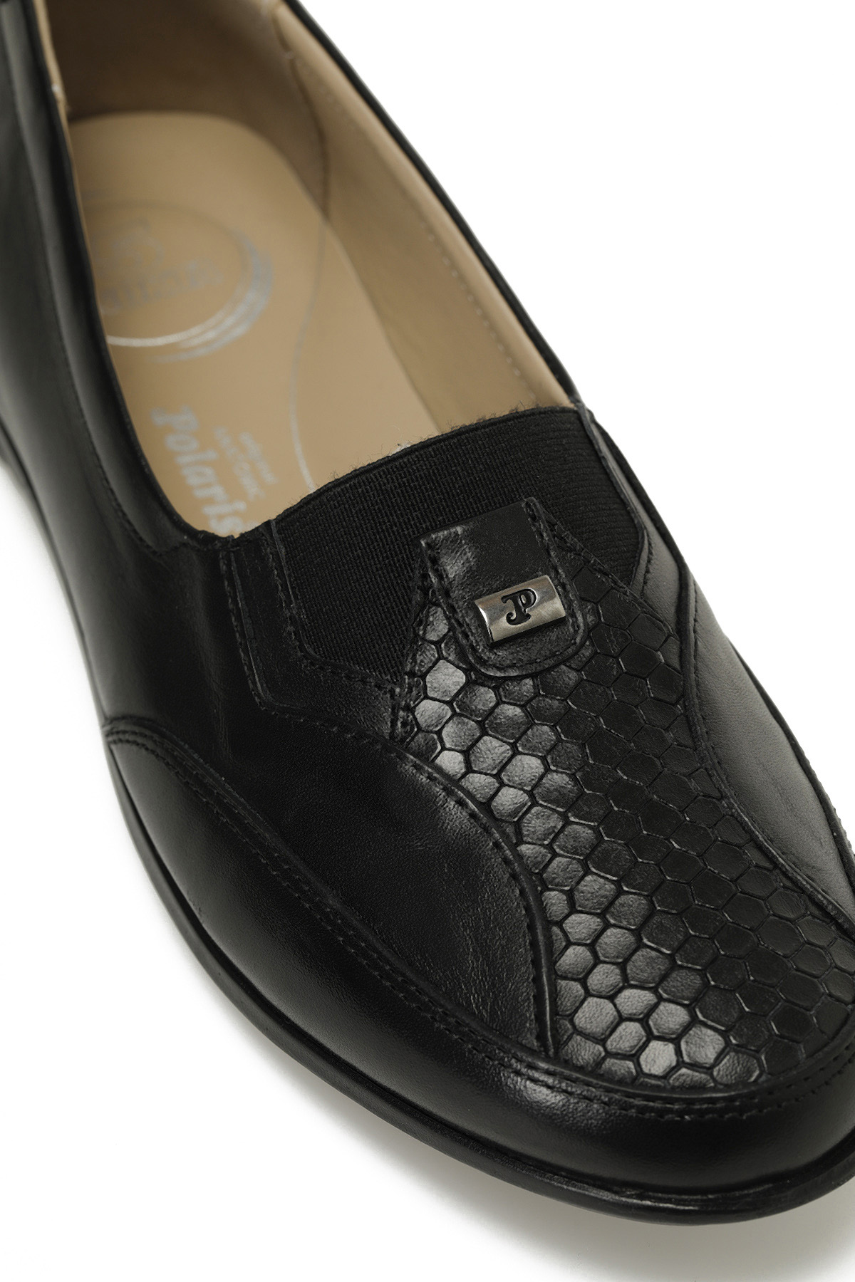 Polaris 5 Nokta 105436.Z5FX Siyah Kadın Düz Ayakkabı - Görsel 8