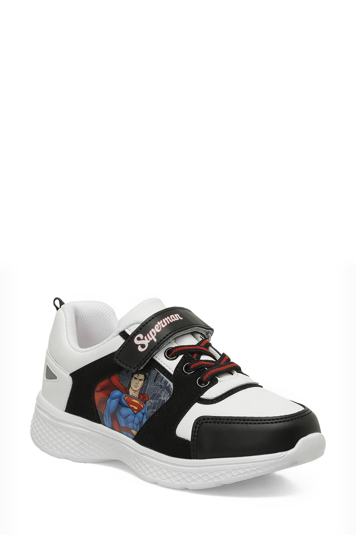 Superman Superman MUYTA.F5FX Siyah Erkek Çocuk Spor Ayakkabı Sneaker | Flo Siyah - 3. görsel