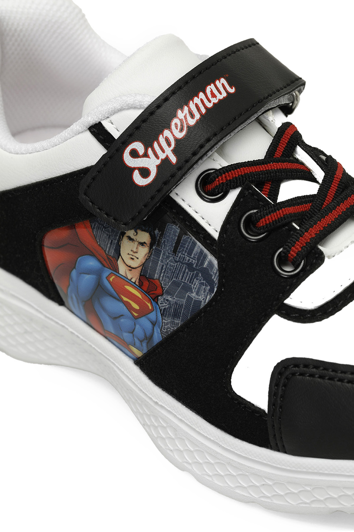 Superman Superman MUYTA.F5FX Siyah Erkek Çocuk Spor Ayakkabı Sneaker | Flo Siyah - 8. görsel