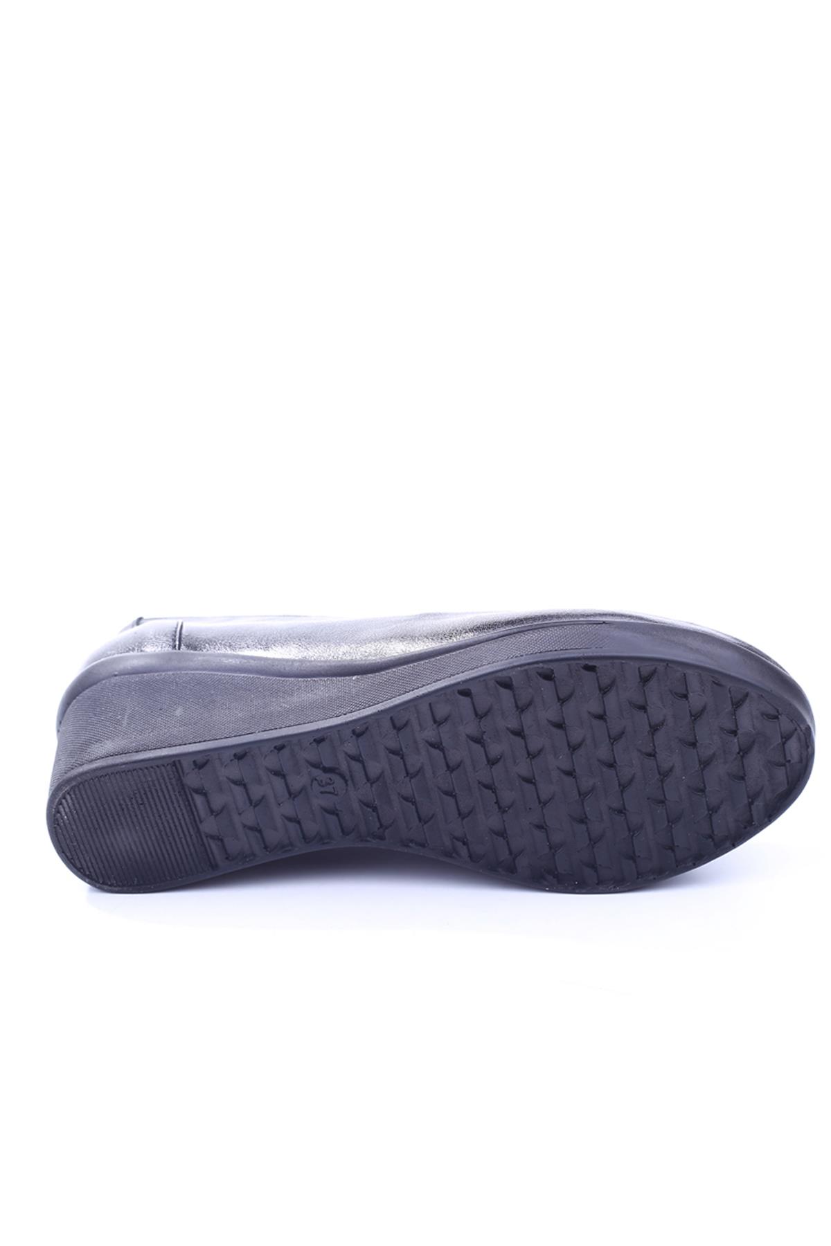 Mavişim 1456 Kadın Dolgu Topuk Strech Ayakkabı - Görsel 6