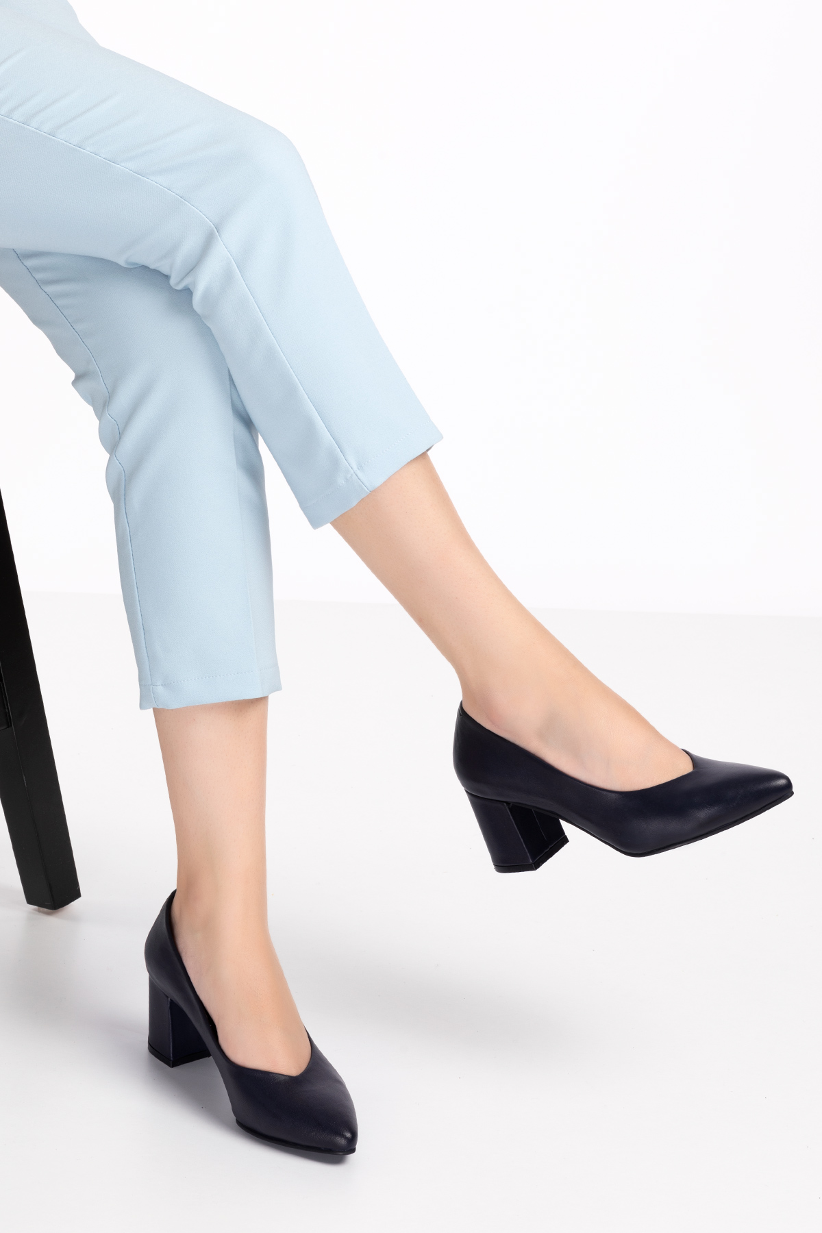 Gondol Kadın Hakiki Deri Klasik Topuklu Ayakkabı şhn.1930 - Görsel 4