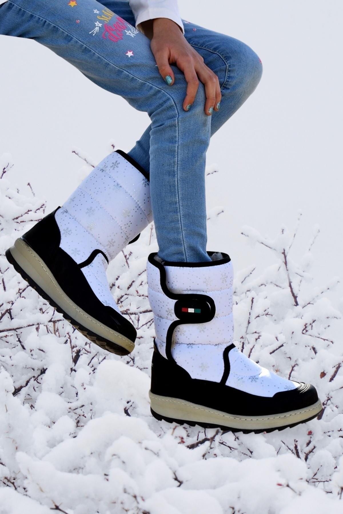 Lepetit 2236 Kız Çocuk İçi Kürklü Termal Kar Botu - Görsel 2