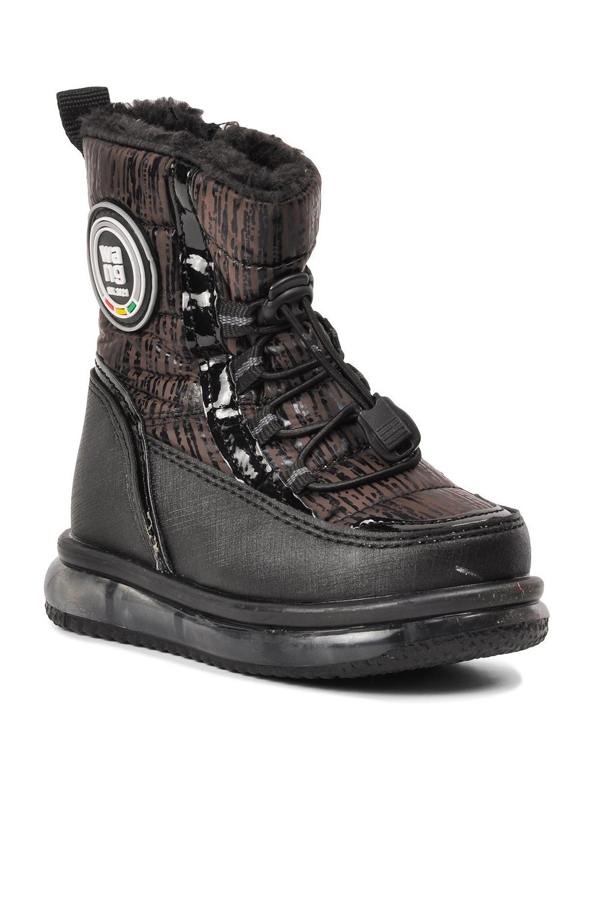 Twingo 9090 Kız Çocuk İçi Yünlü Termo Taban Kar Botu - Görsel 2