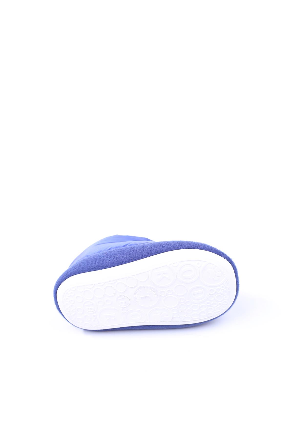 Dr Terlik 689 Erkek Çocuk Lacivert Emoji Desenli Ev-Halı Ayakkabısı - Görsel 6