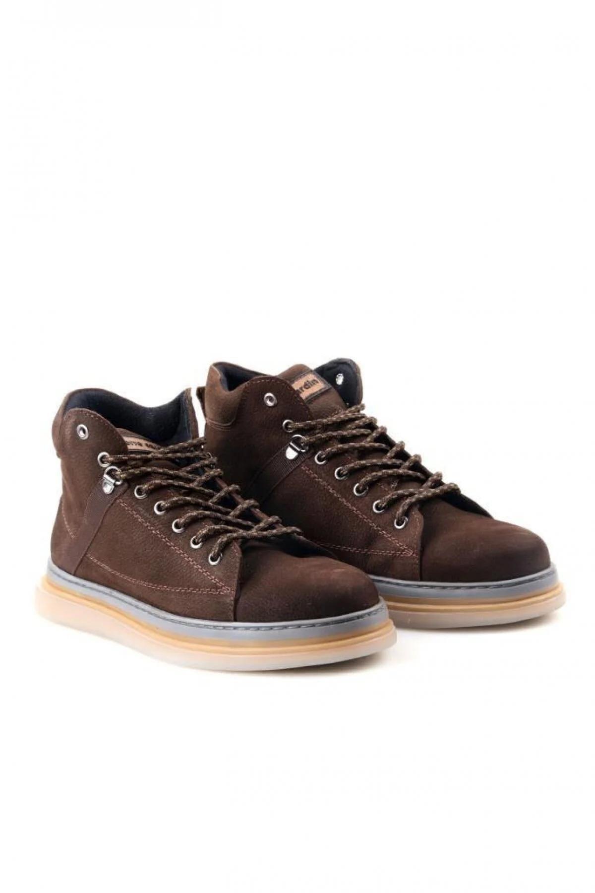 13622 Erkek Hakiki Deri Termal Bot - Görsel 4