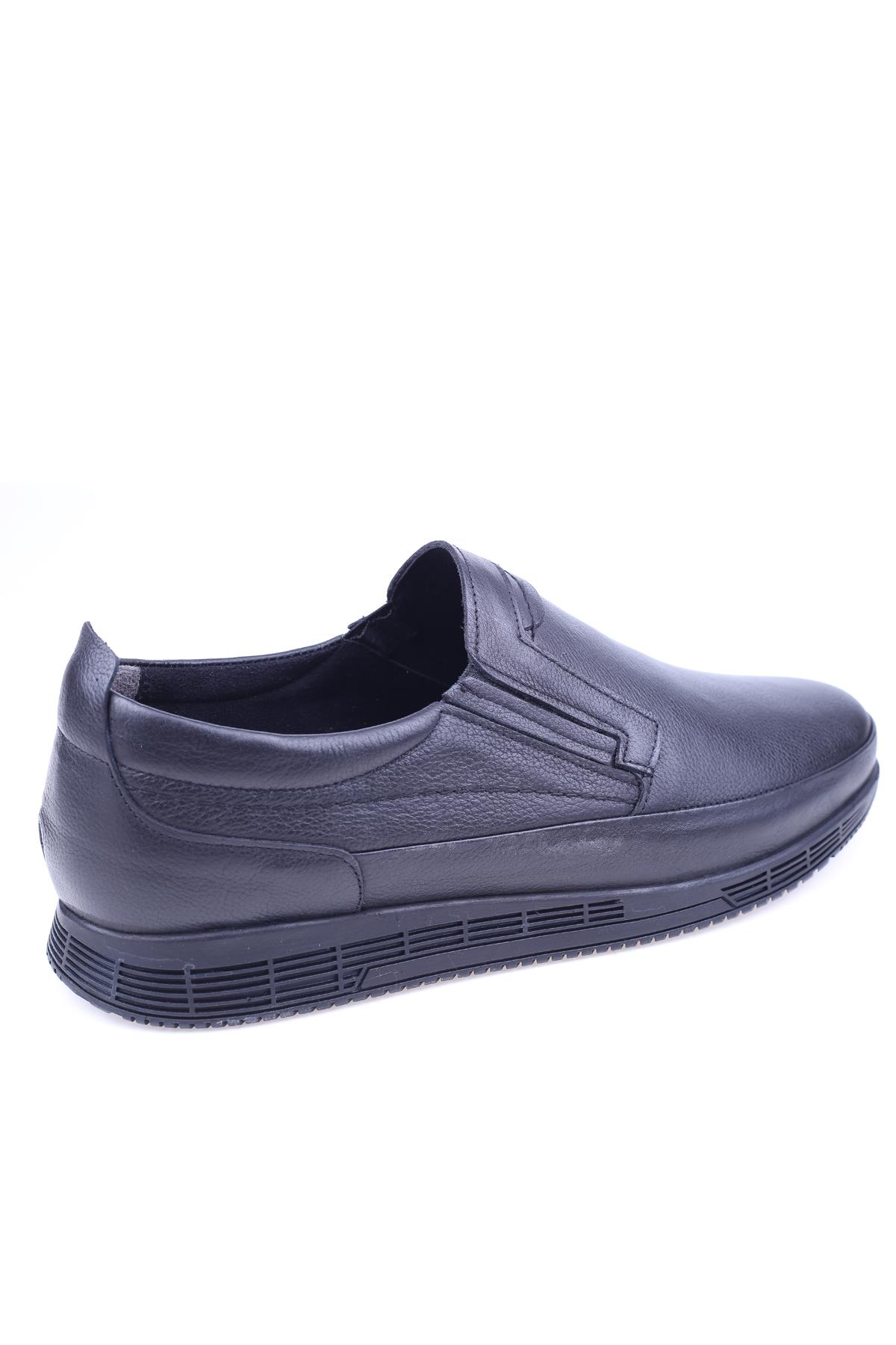 PapuçSepeti 155 Büyük Numara Erkek Ortopedik Hakiki Deri Ayakkabı - Görsel 5