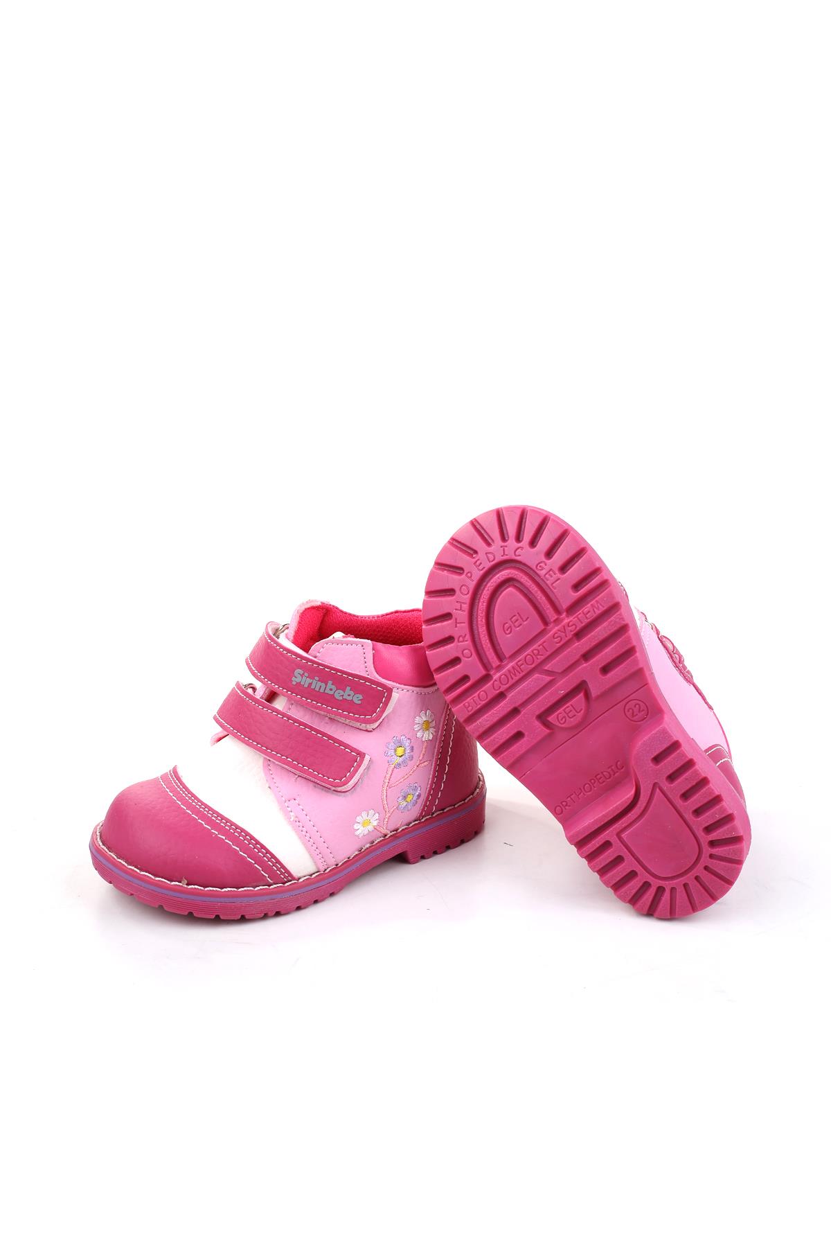 Şirin Bebe 3248 Cırtlı Kaymaz Taban Kız Çocuk Bot - Görsel 6