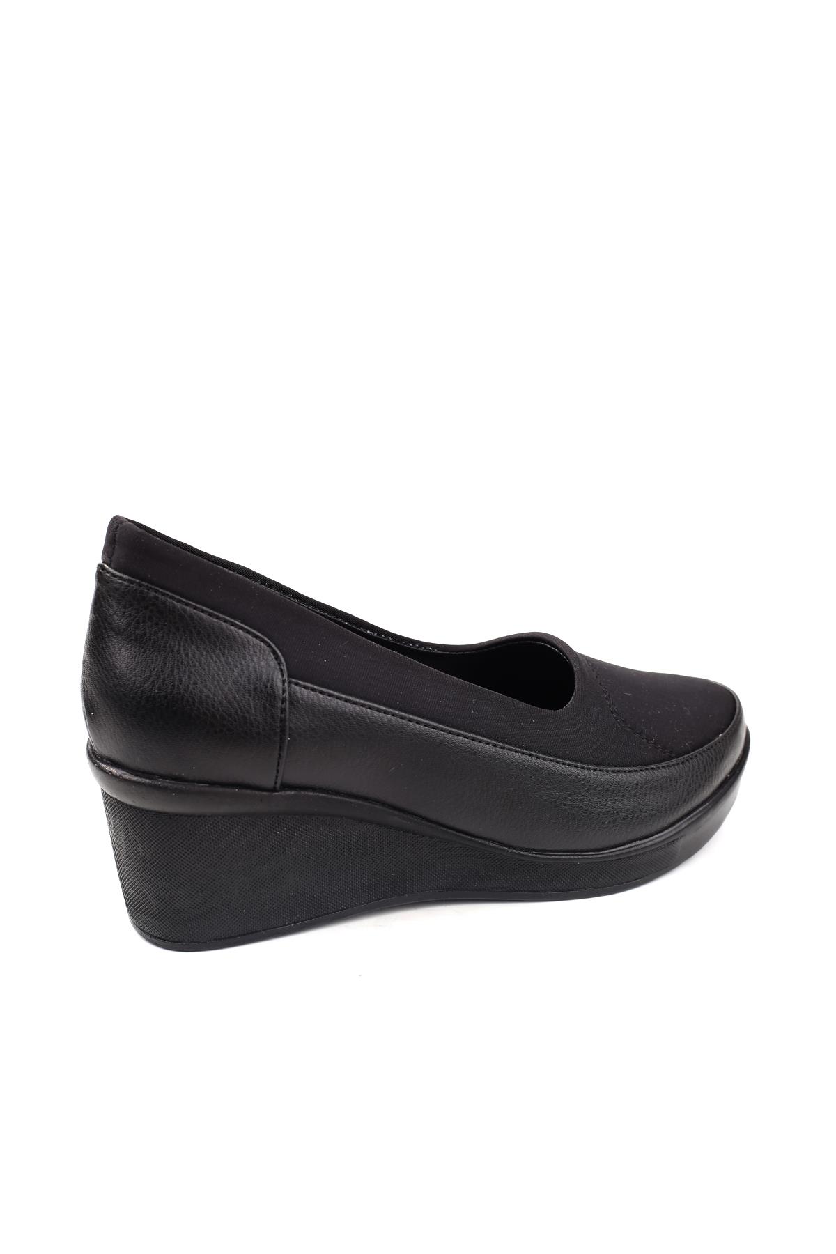 Mavişim 3334 Kadın Dolgu Topuk Strech Ayakkabı - Görsel 5