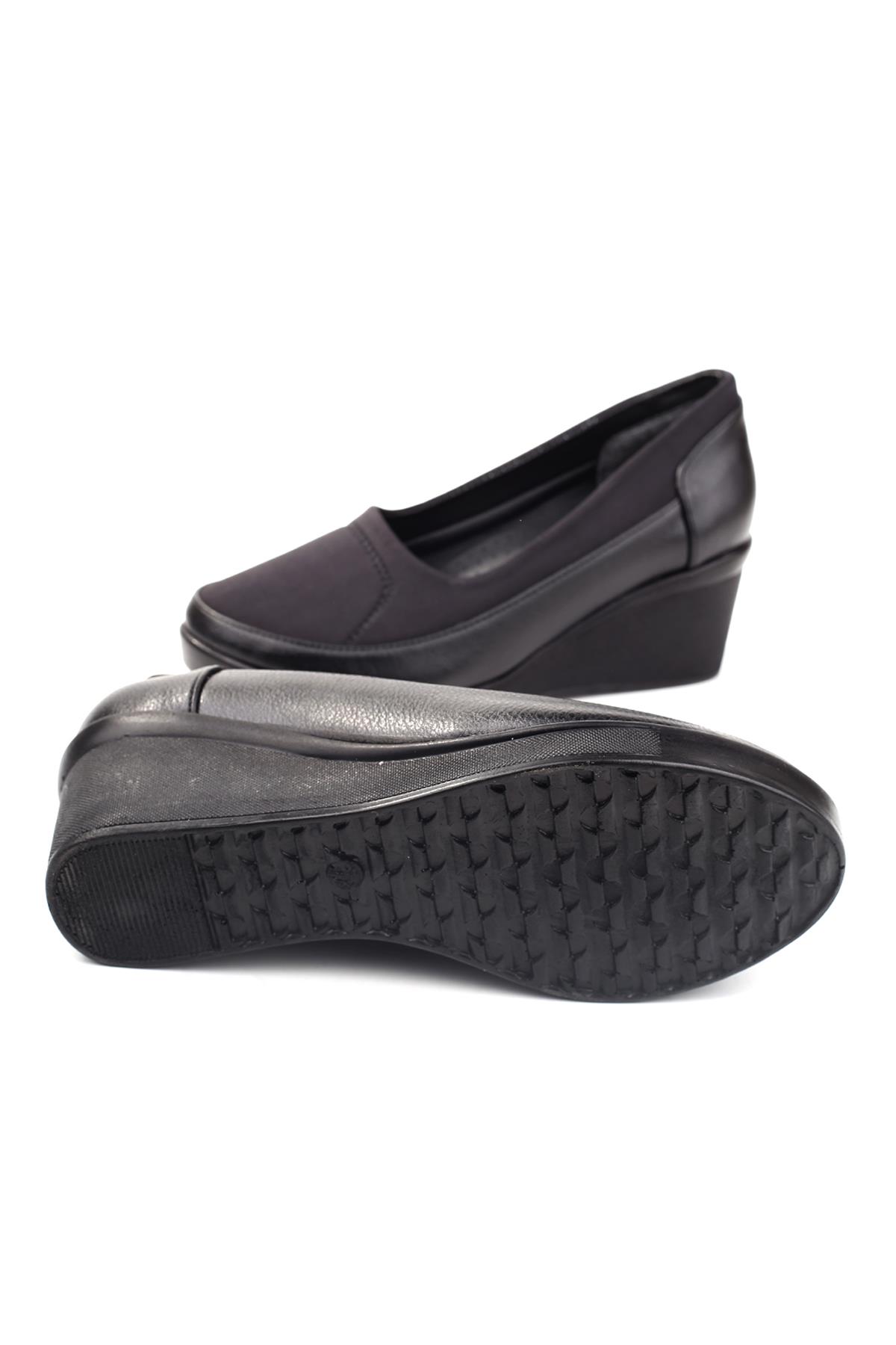 Mavişim 3334 Kadın Dolgu Topuk Strech Ayakkabı - Görsel 6