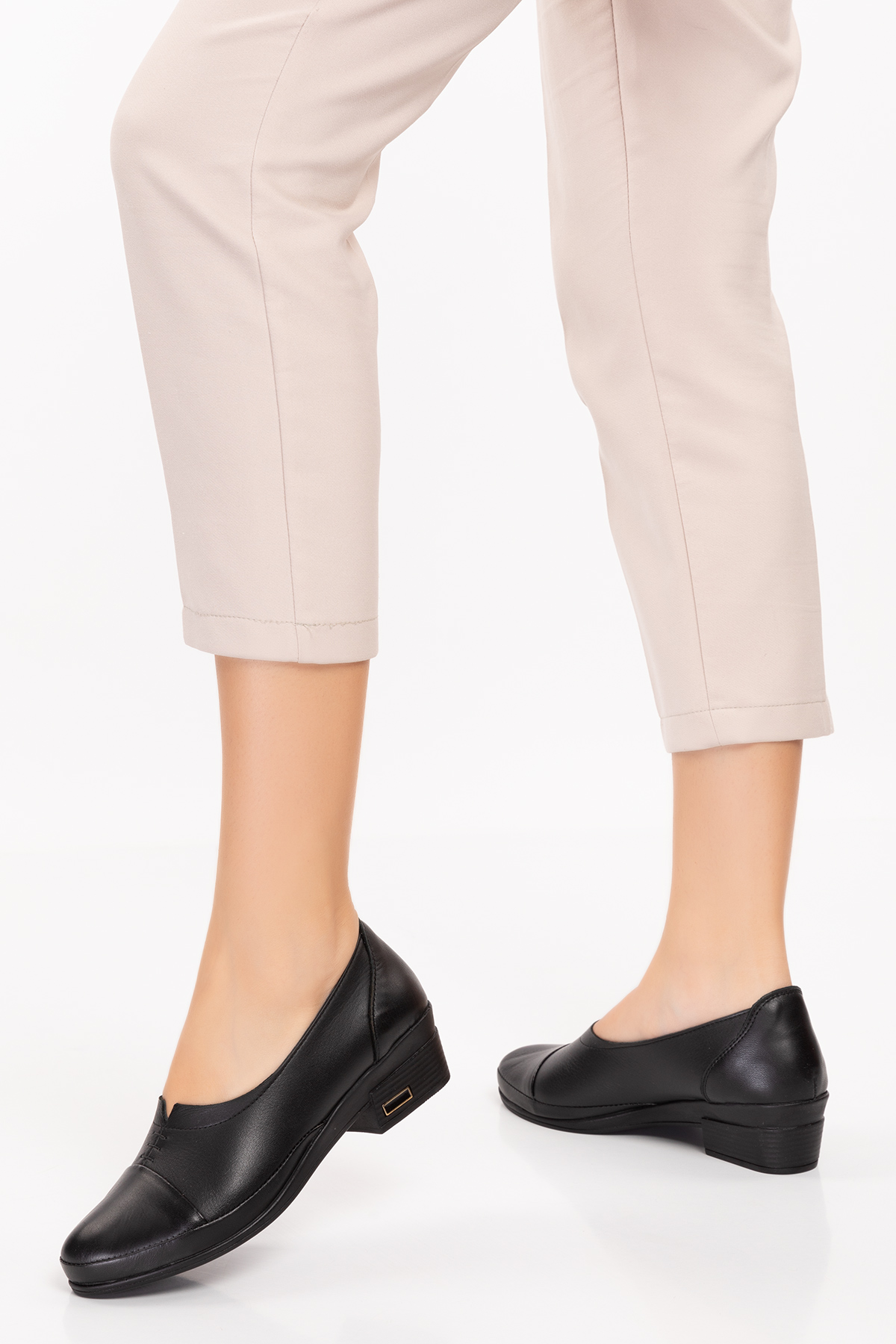 Gondol Kadın Hakiki Deri Topuklu Ayakkabı msa.67 - Görsel 6