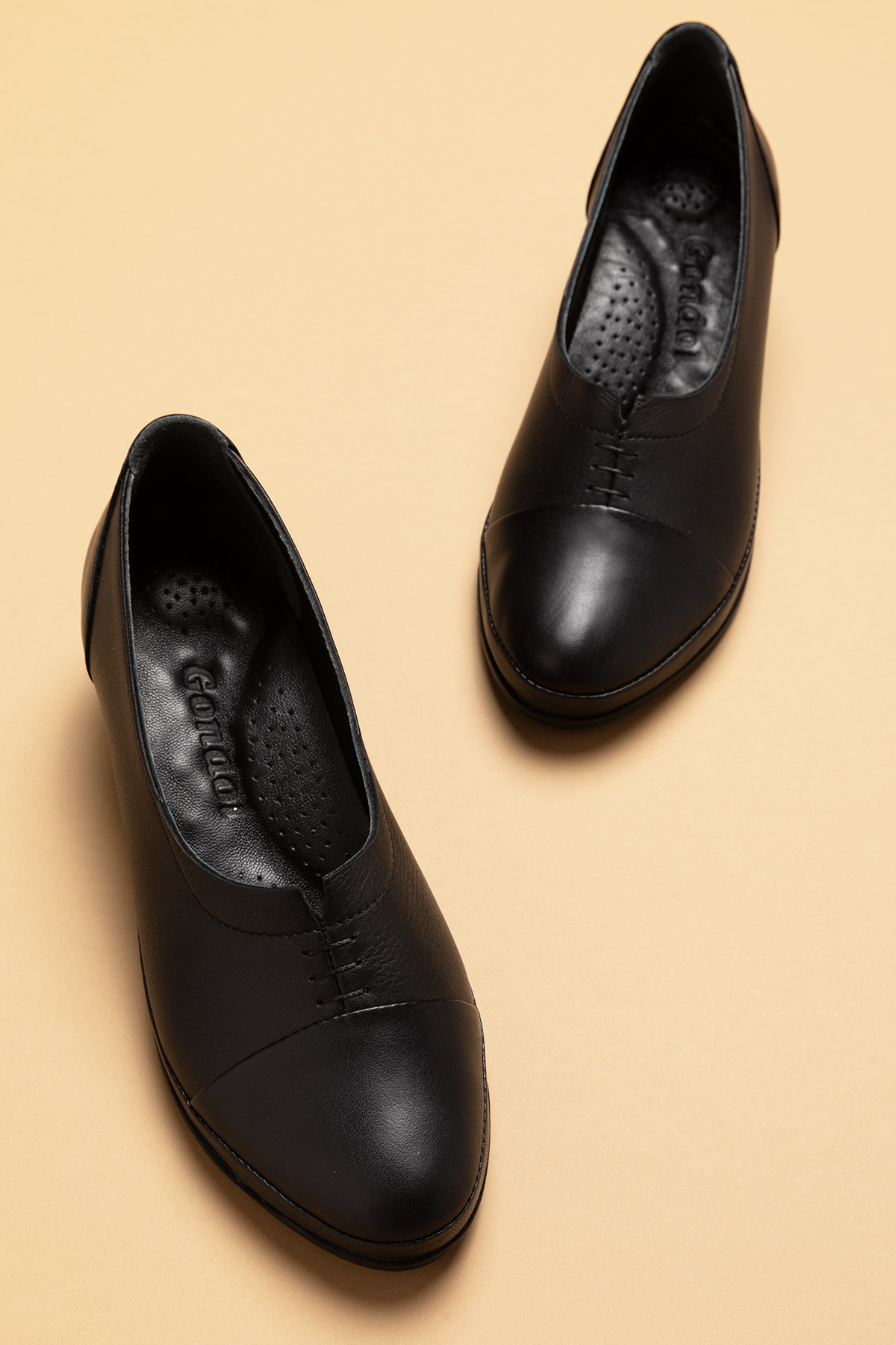 Gondol Kadın Hakiki Deri Topuklu Ayakkabı msa.67 - Görsel 7