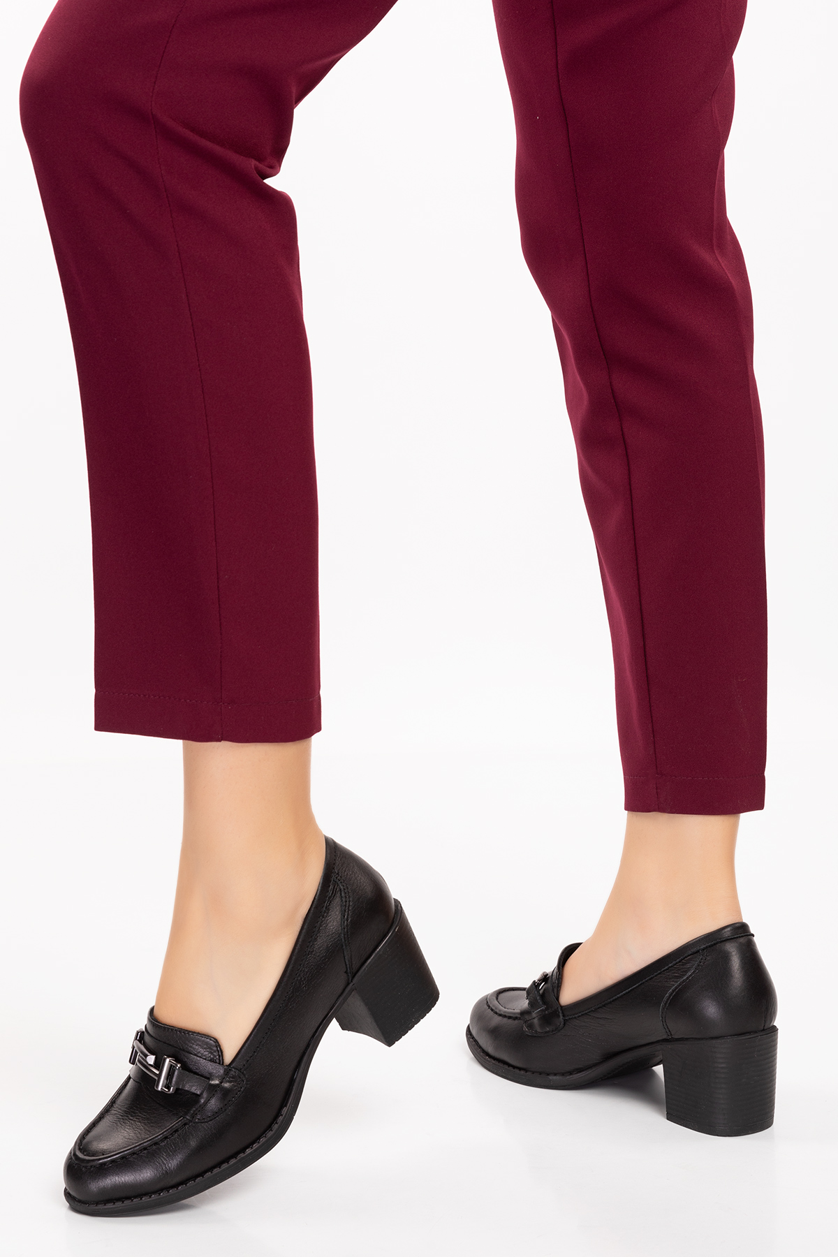 Gondol Kadın Hakiki Deri Rahat Topuklu Ayakkabı anl.7082 - Görsel 6