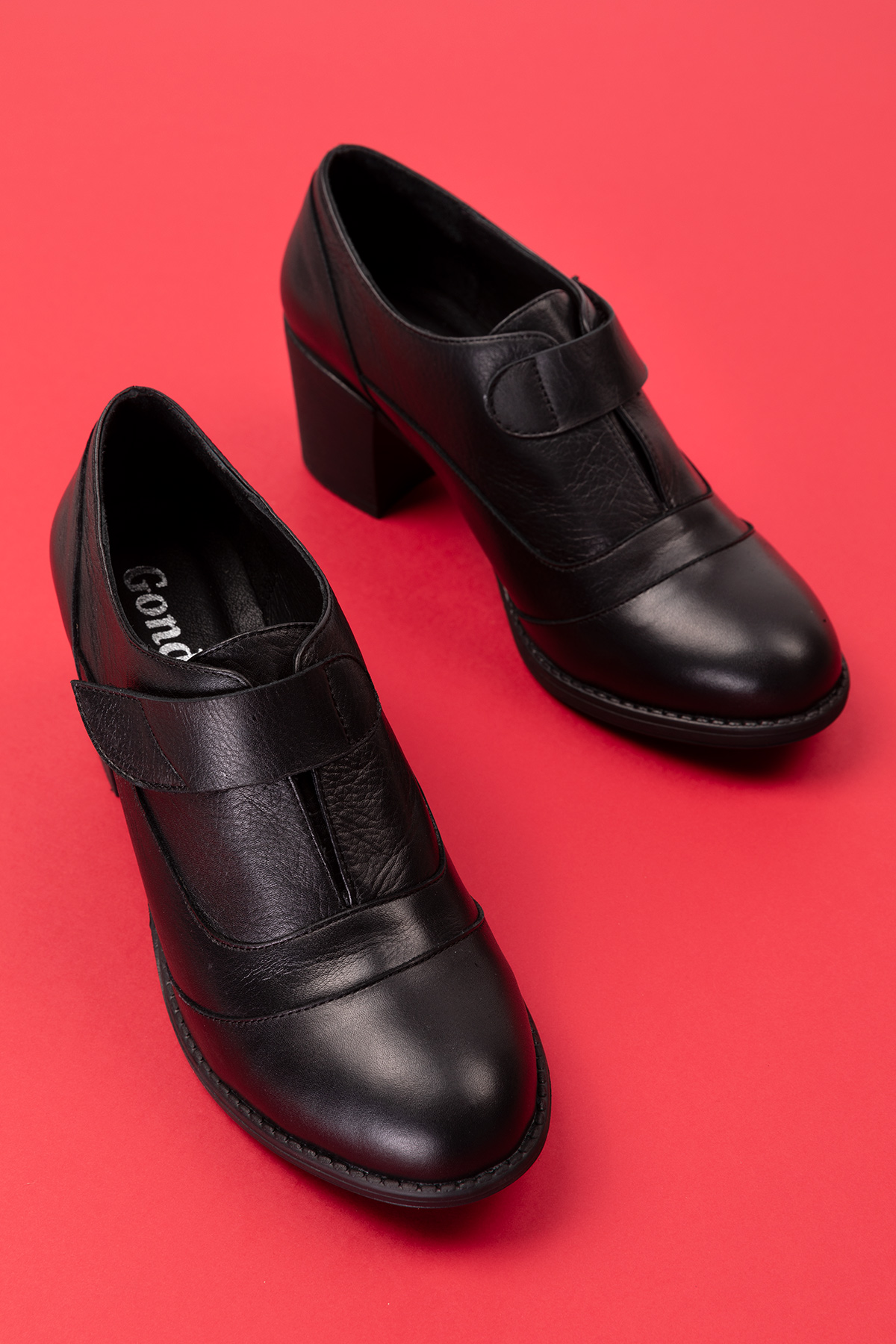 Gondol Kadın Hakiki Deri Rahat Topuklu Ayakkabı anl.7092 - Görsel 4