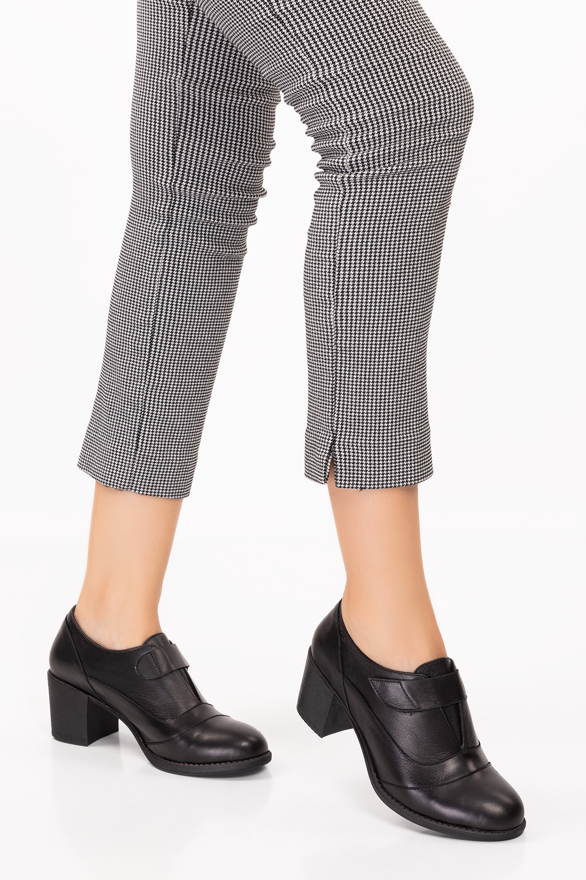 Gondol Kadın Hakiki Deri Rahat Topuklu Ayakkabı anl.7092 - Görsel 5