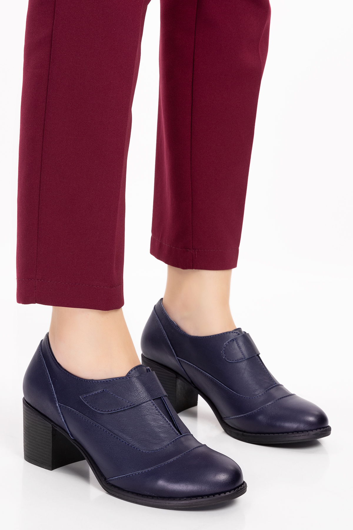 Gondol Kadın Hakiki Deri Rahat Topuklu Ayakkabı anl.7092 - Görsel 2