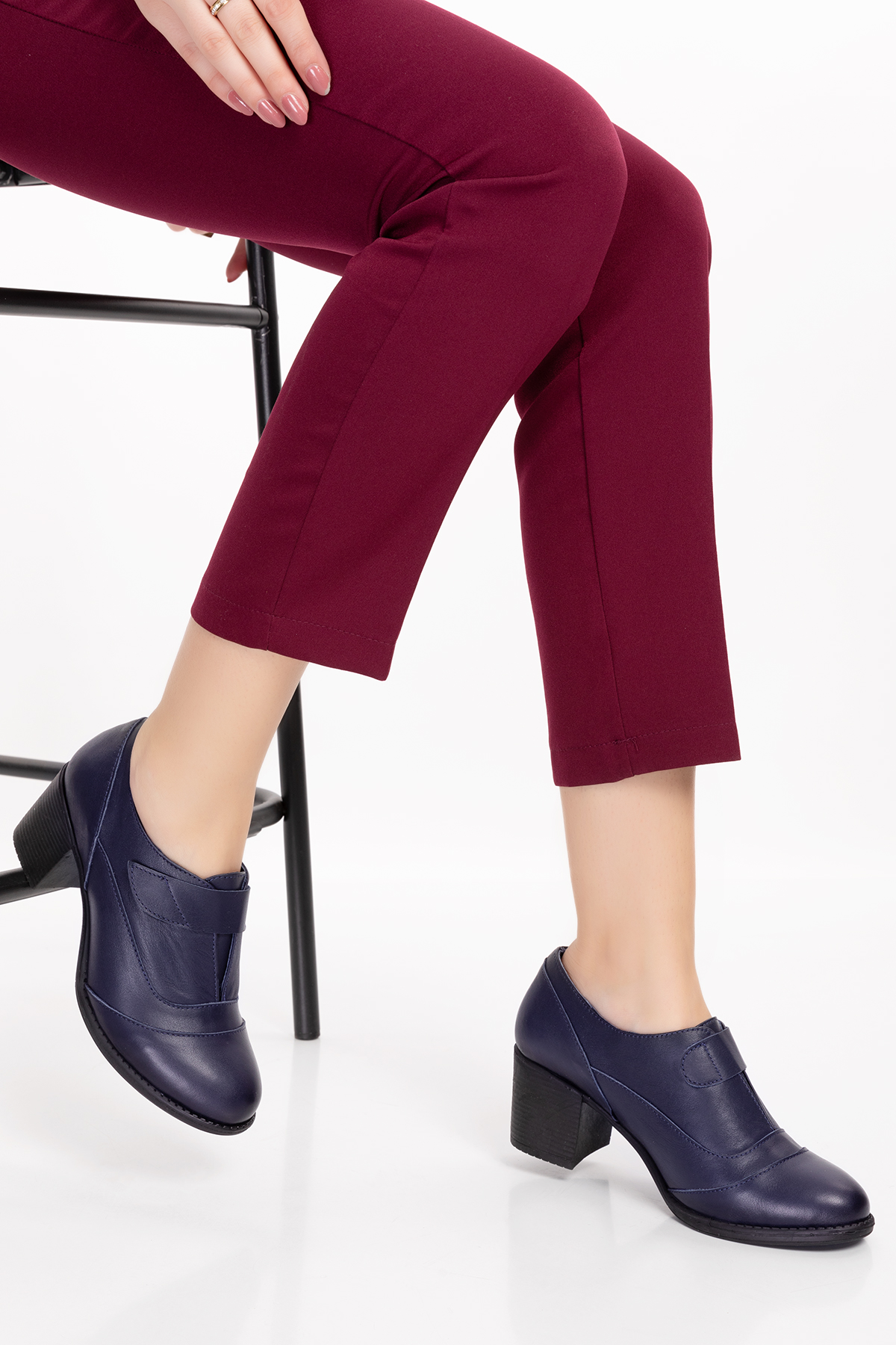 Gondol Kadın Hakiki Deri Rahat Topuklu Ayakkabı anl.7092 - Görsel 8