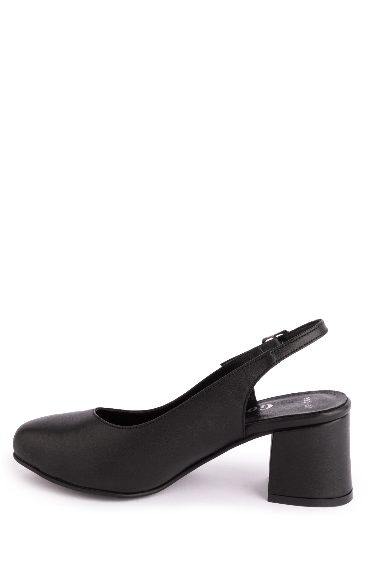 Gondol Hakiki Deri Lazer Kesim Şık Topuklu Ayakkabı şhn.883 - Görsel 7