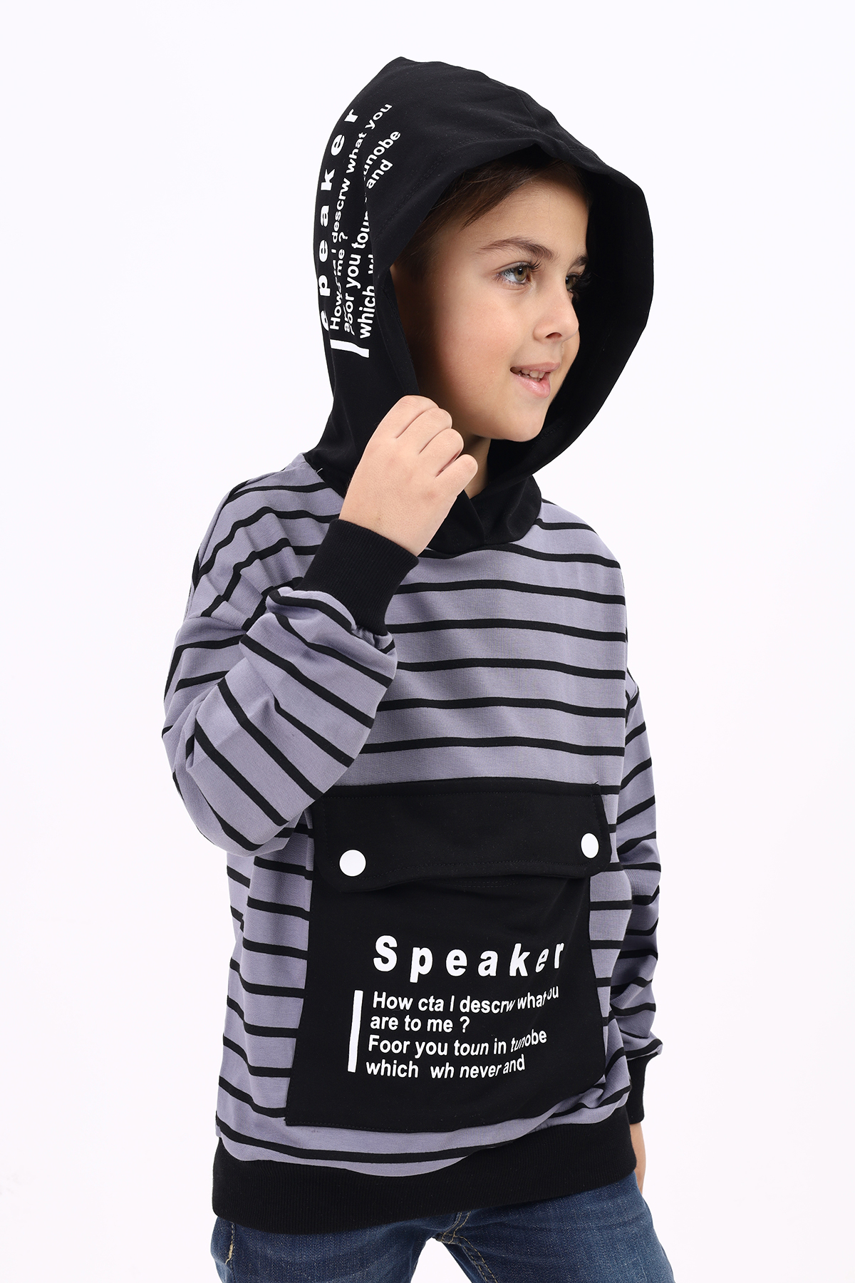 Toontoy Erkek Çocuk Baskılı Sweatshirt