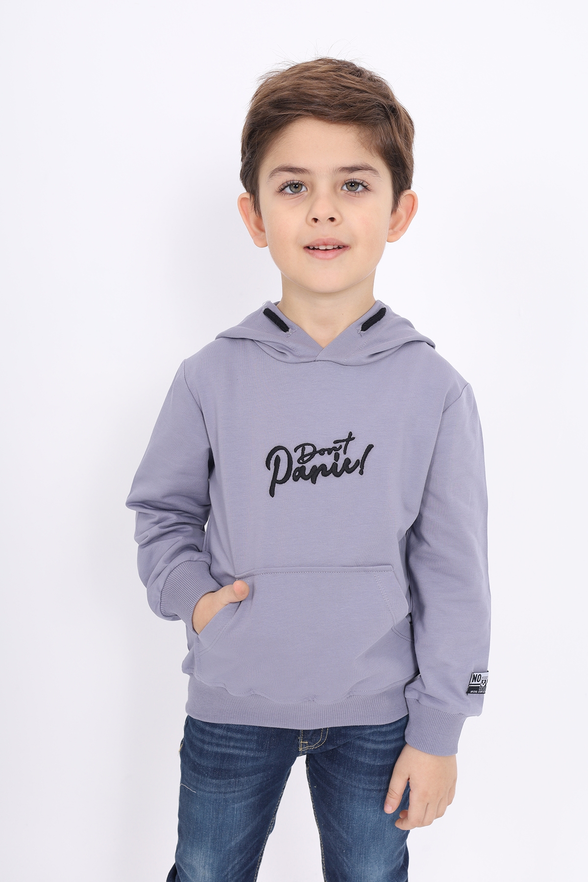 Toontoy Erkek Çocuk Nakışlı Sweatshirt