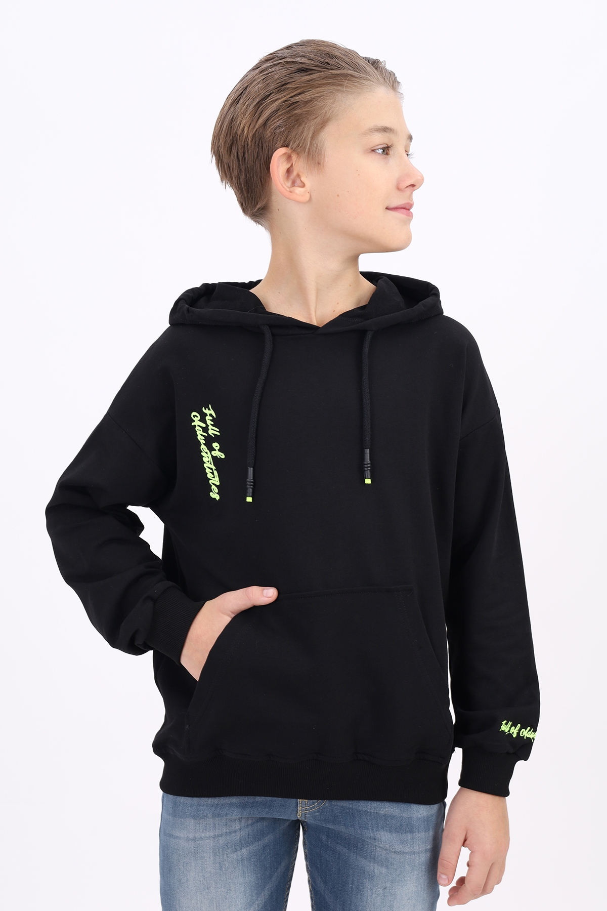 Toontoy Erkek Çocuk Nakışlı Sweatshirt