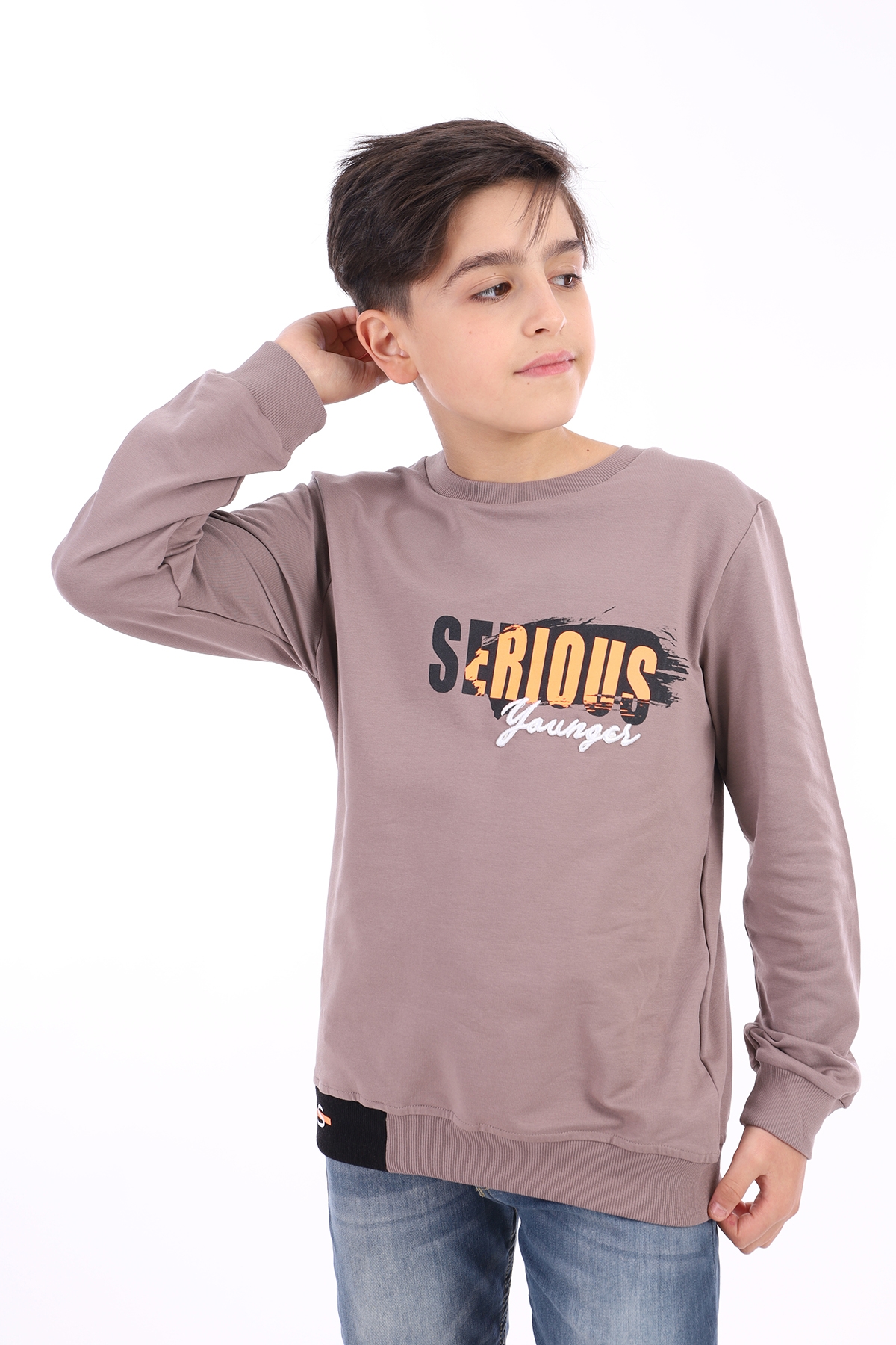 Toontoy Erkek Çocuk Baskılı Sweatshirt