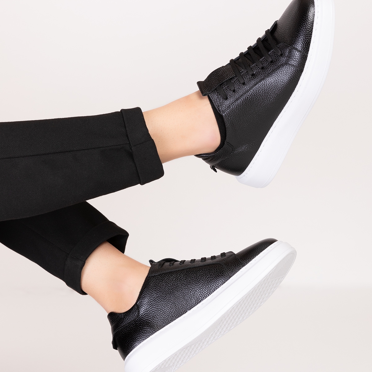 Gondol Içi Dışı Hakiki Deri Günlük Rahat Ayakkabı mals.352 - Görsel 8