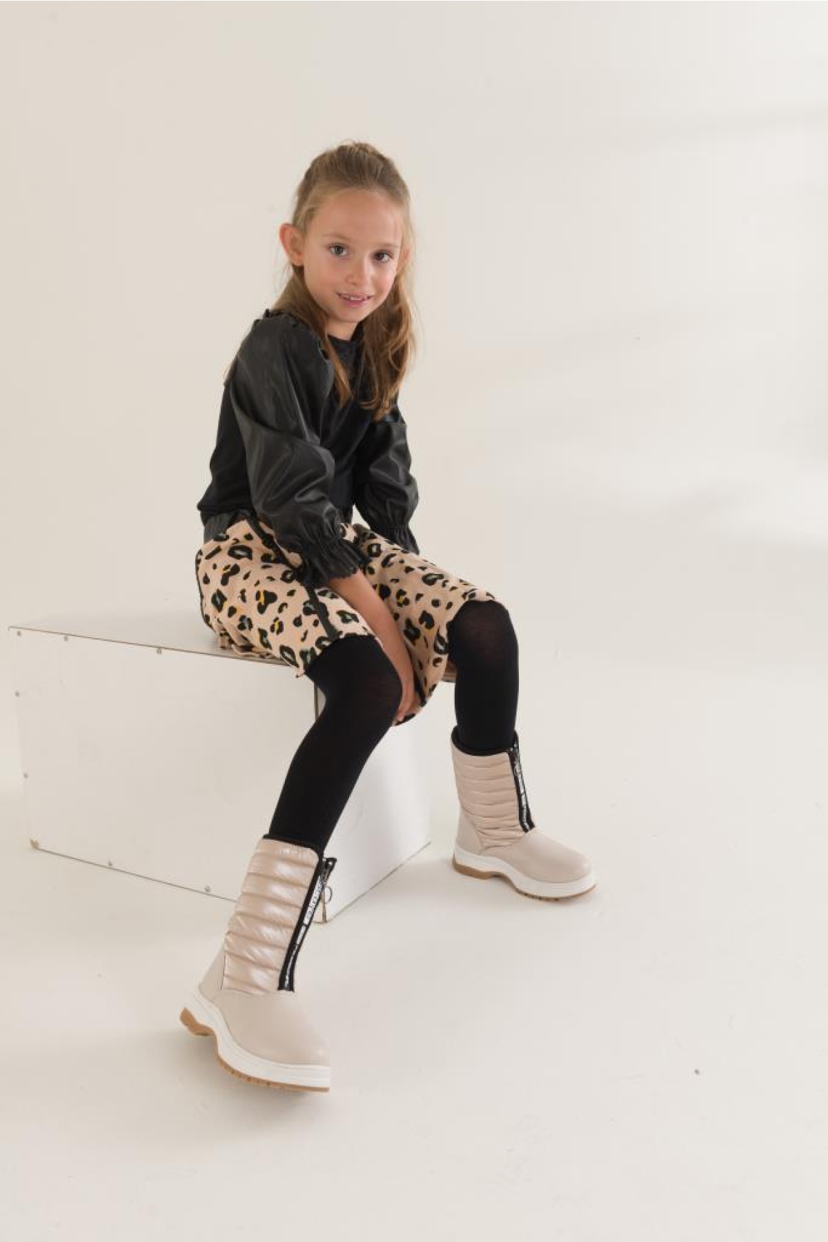 Arzen 02670 Kız Çocuk Termal Kar Çizme Bot - Görsel 5