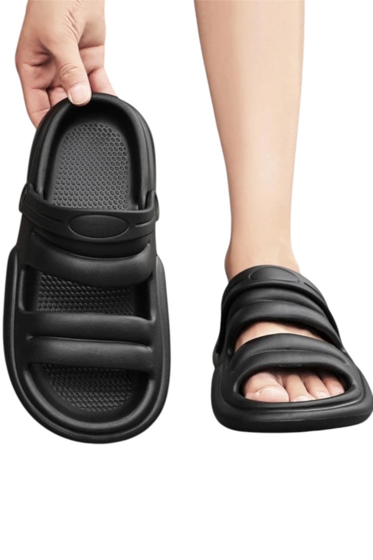 Rahat Eva Kadın Sandalet SİYAH - Görsel 8