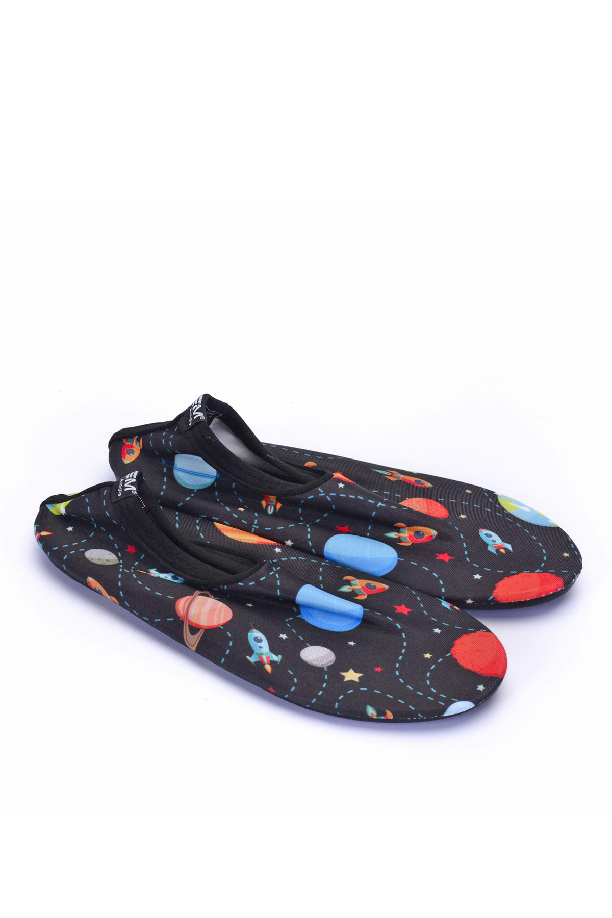 SAVANA Erkek Çocuk Deniz Ayakakbısı Siyah / Turuncu - Görsel 3