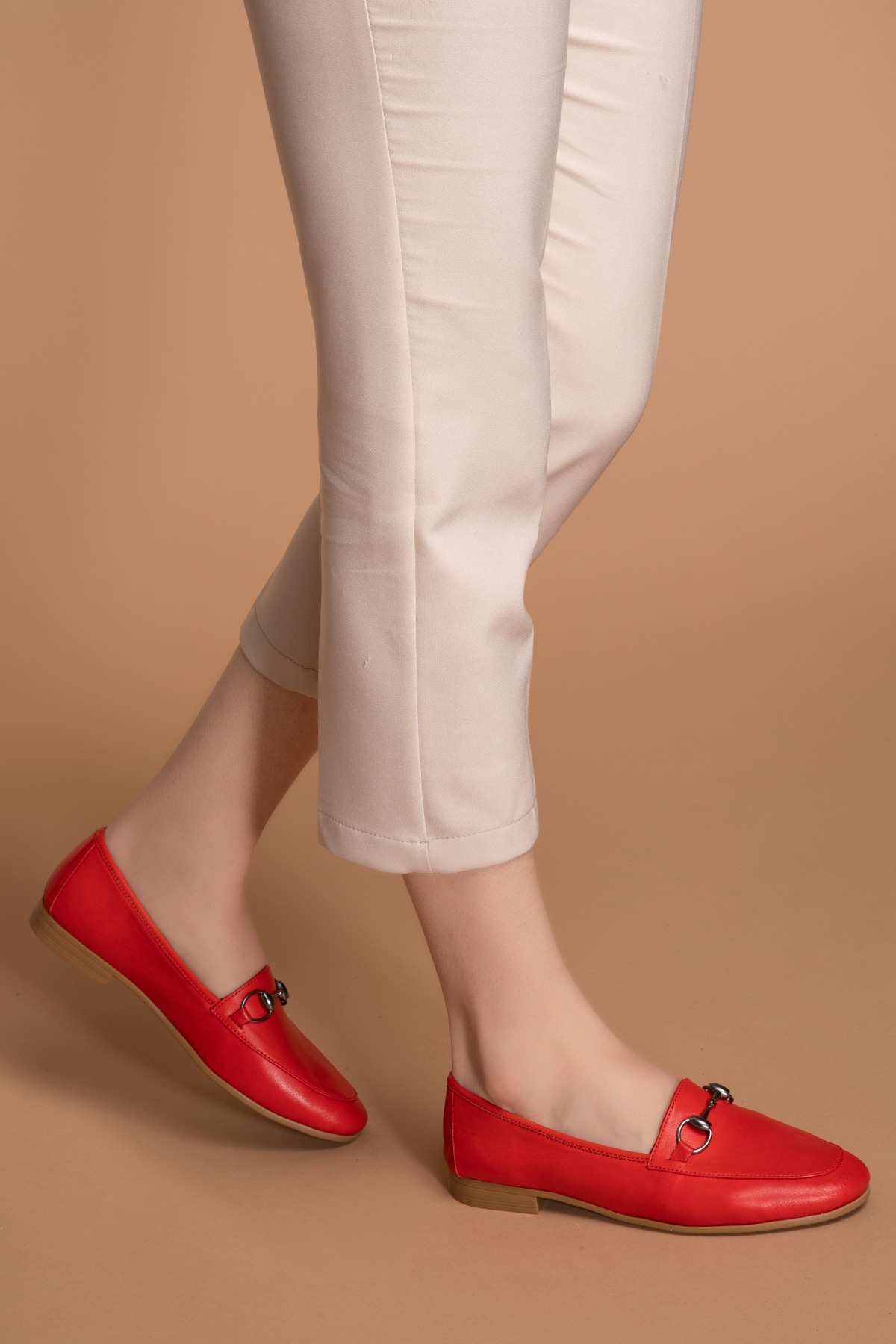 Gondol Hakiki Deri Kadın Babet iz.3501 - Görsel 3