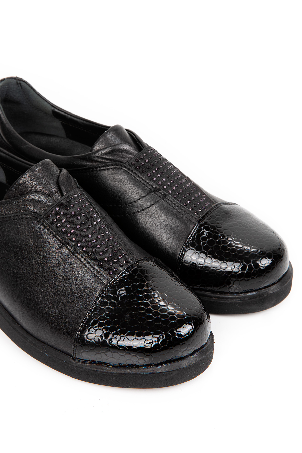 Gondol Hakiki Deri Anatomik Yumusak Taban Ayakkabı vdt.84 - Görsel 3