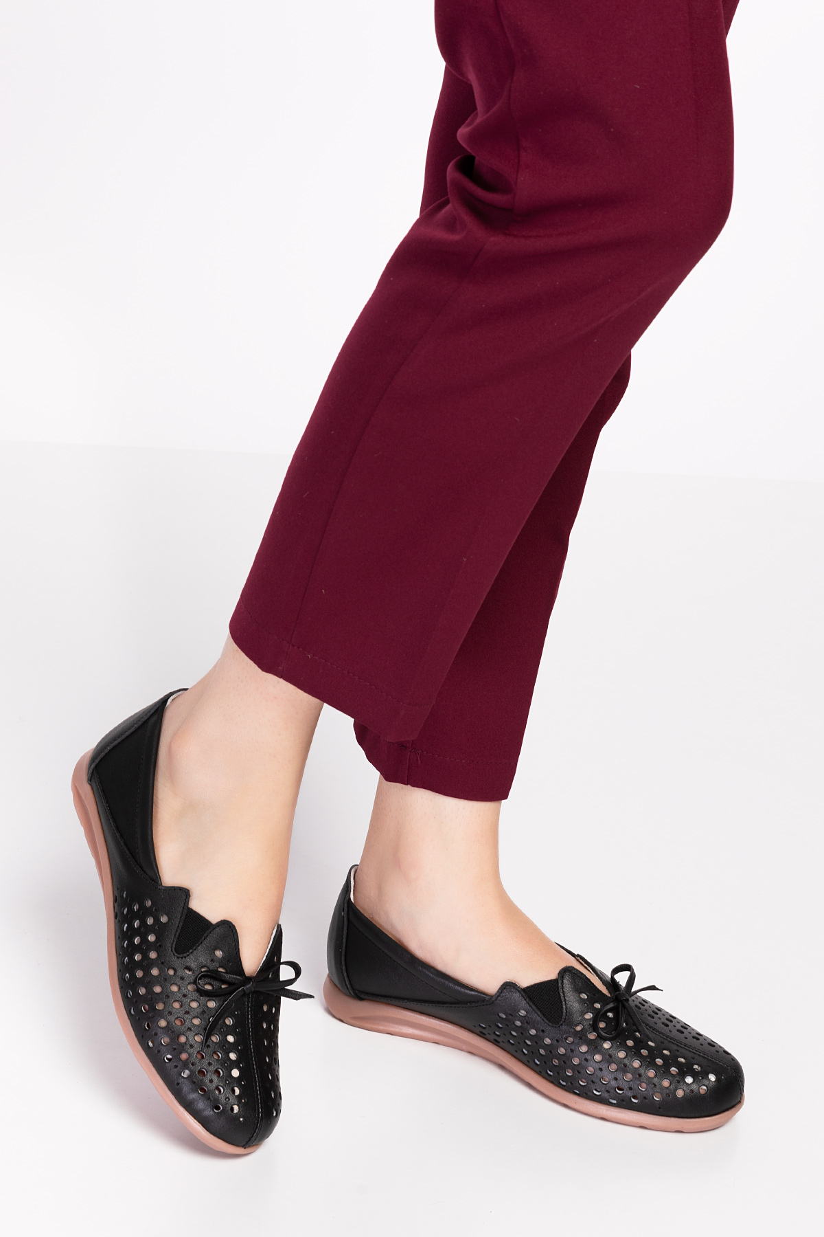 Gondol Hakiki Deri Ortopedik Taban Günlük Ayakkabı esfa.2605 - Görsel 3