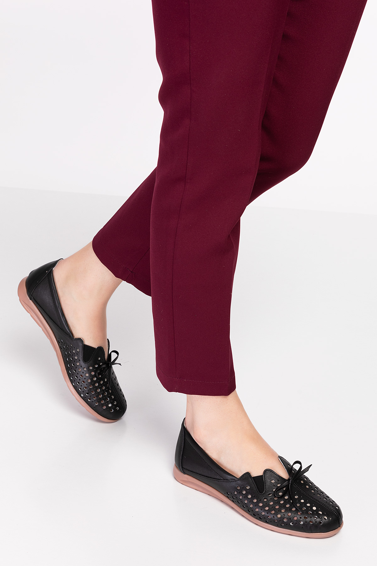 Gondol Hakiki Deri Ortopedik Taban Günlük Ayakkabı esfa.2605 - Görsel 4