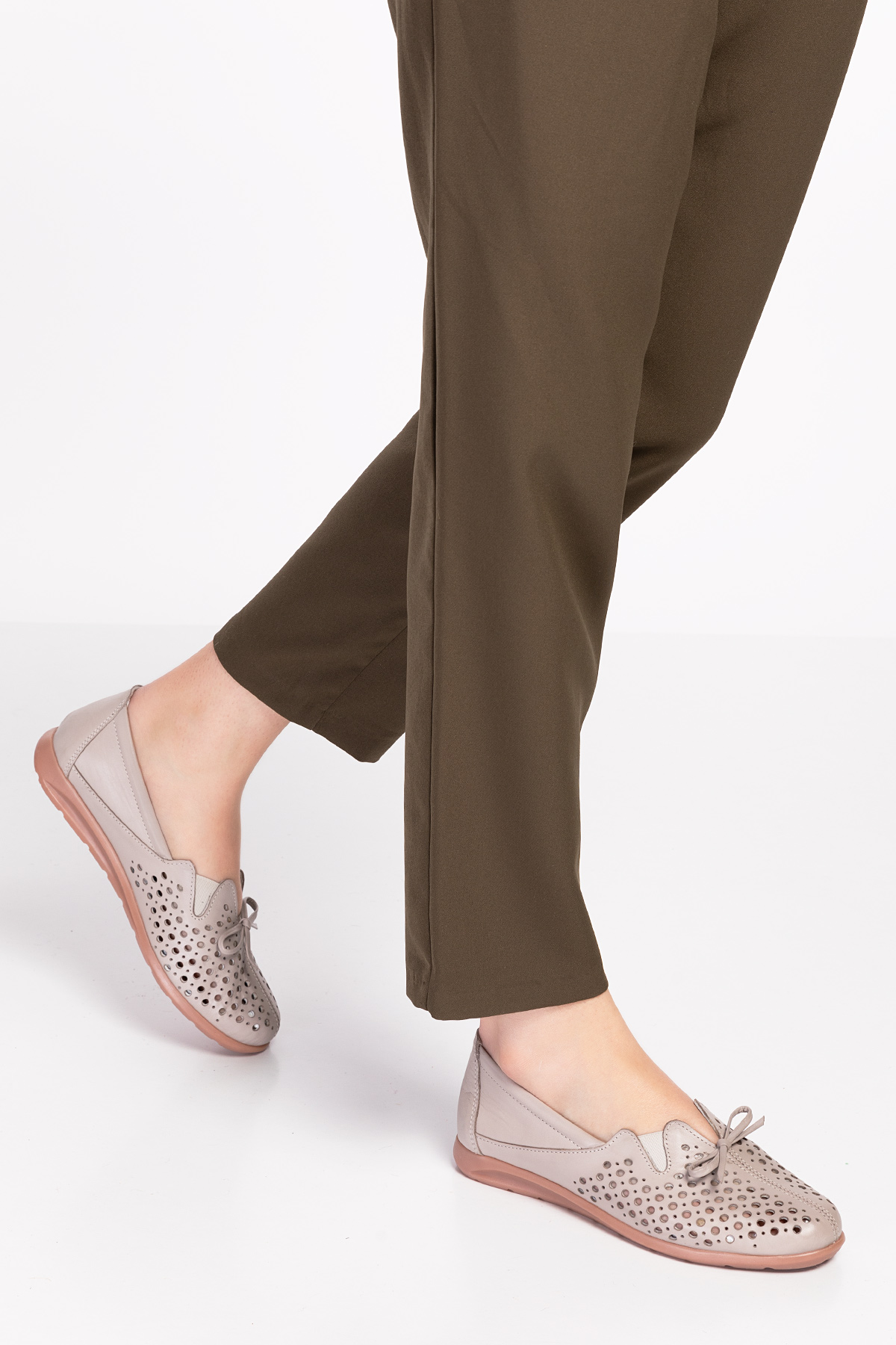 Gondol Hakiki Deri Ortopedik Taban Günlük Ayakkabı esfa.2605 - Görsel 3