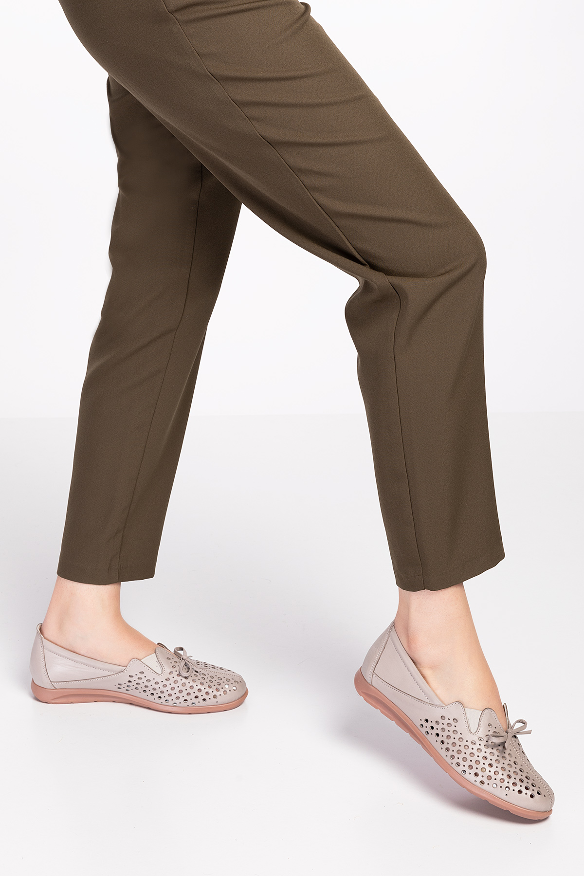 Gondol Hakiki Deri Ortopedik Taban Günlük Ayakkabı esfa.2605 - Görsel 4