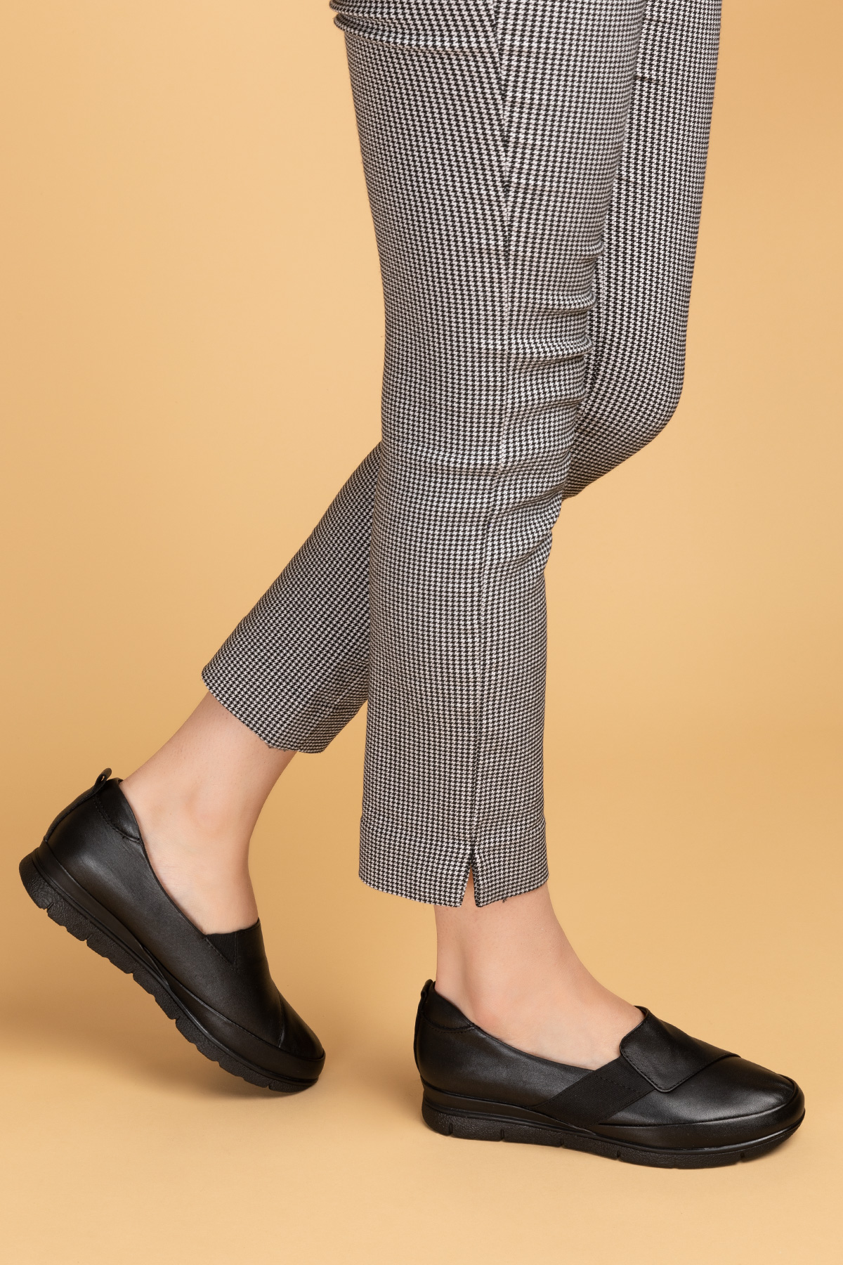 Gondol Kadın Hakiki Deri Anatomik Yumuşak Taban Günlük Ayakkabı pyt.1205 - Görsel 4