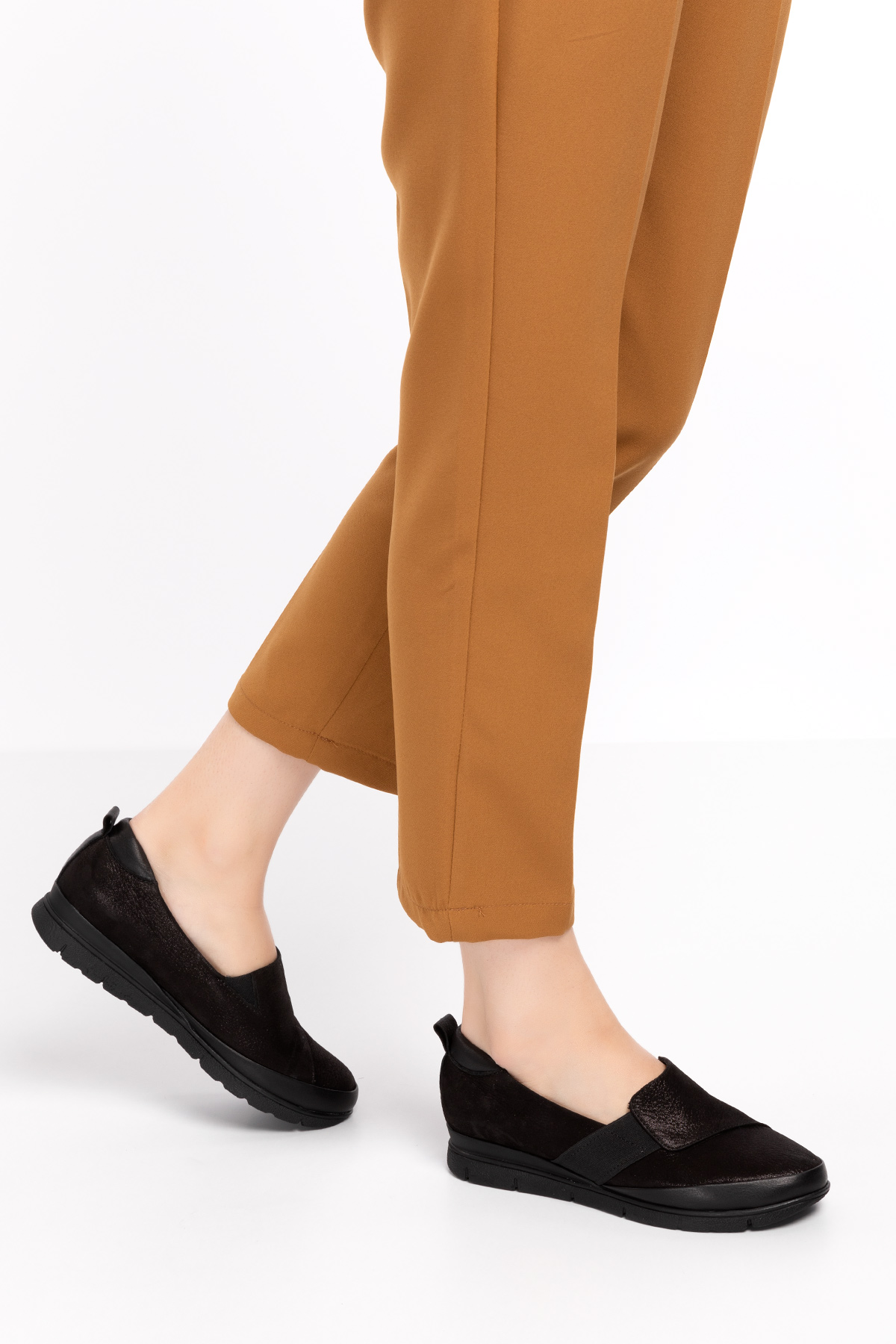 Gondol Kadın Hakiki Deri Anatomik Yumuşak Taban Günlük Ayakkabı pyt.1205 - Görsel 3