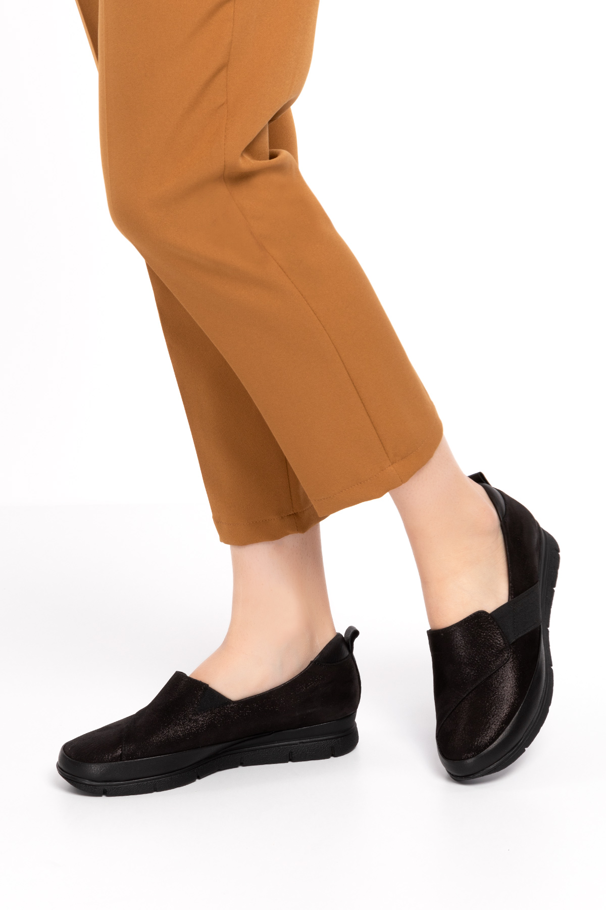 Gondol Kadın Hakiki Deri Anatomik Yumuşak Taban Günlük Ayakkabı pyt.1205 - Görsel 4