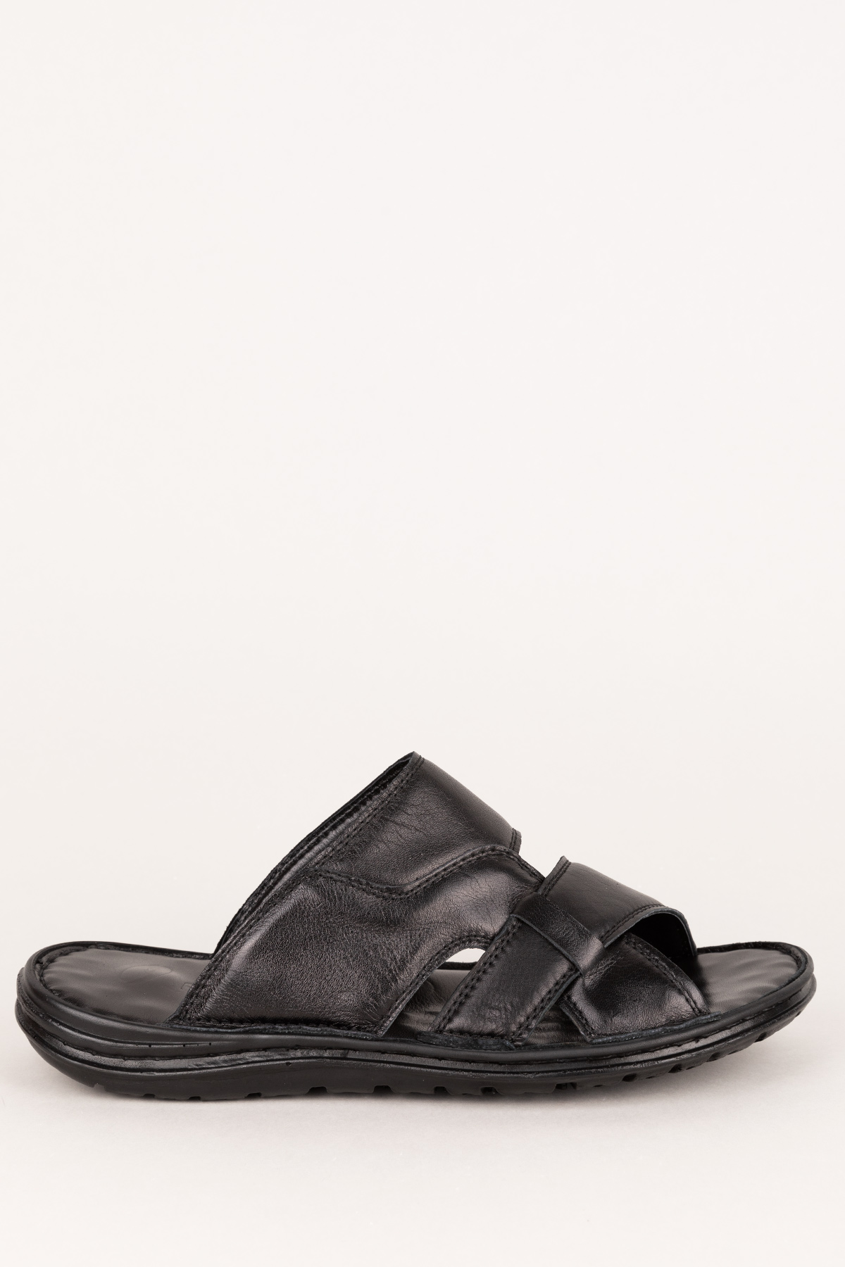 Gondol Erkek Hakiki Deri Comfort Günlük Terlik kml.105 - Görsel 5