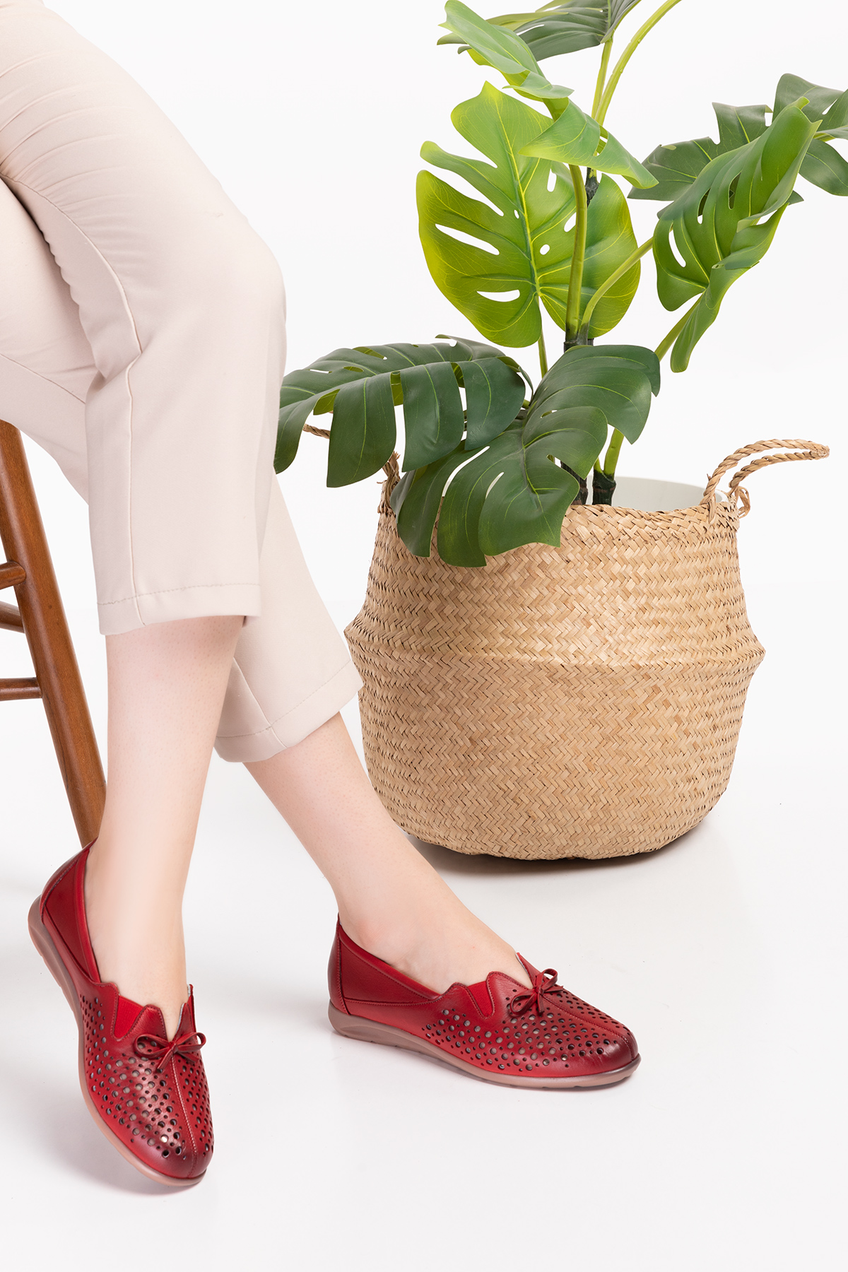 Gondol Hakiki Deri Ortopedik Taban Günlük Ayakkabı esfa.2605 - Görsel 2